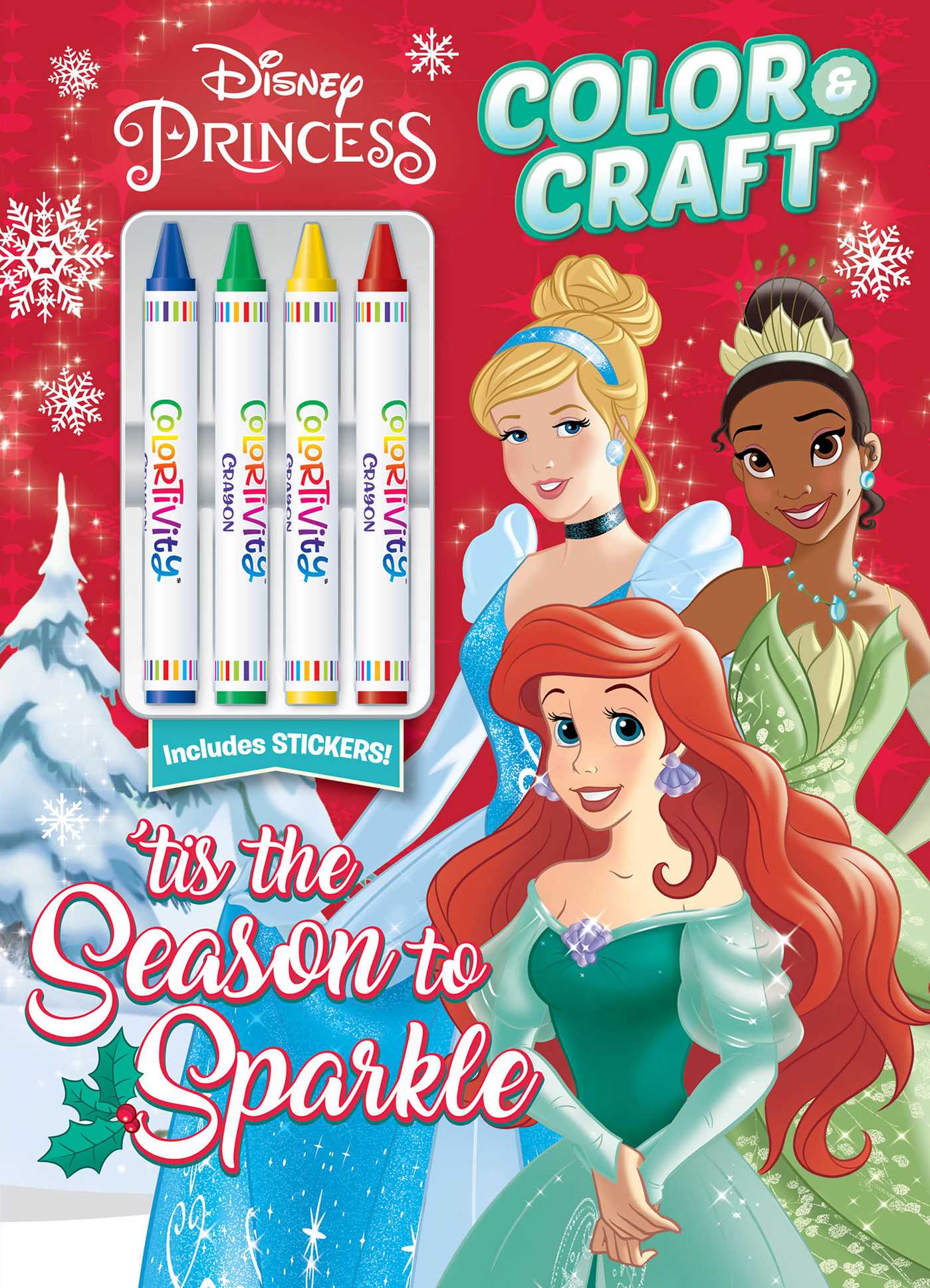 Disney Princess: Tis the Season to Sparkle Color & Craft