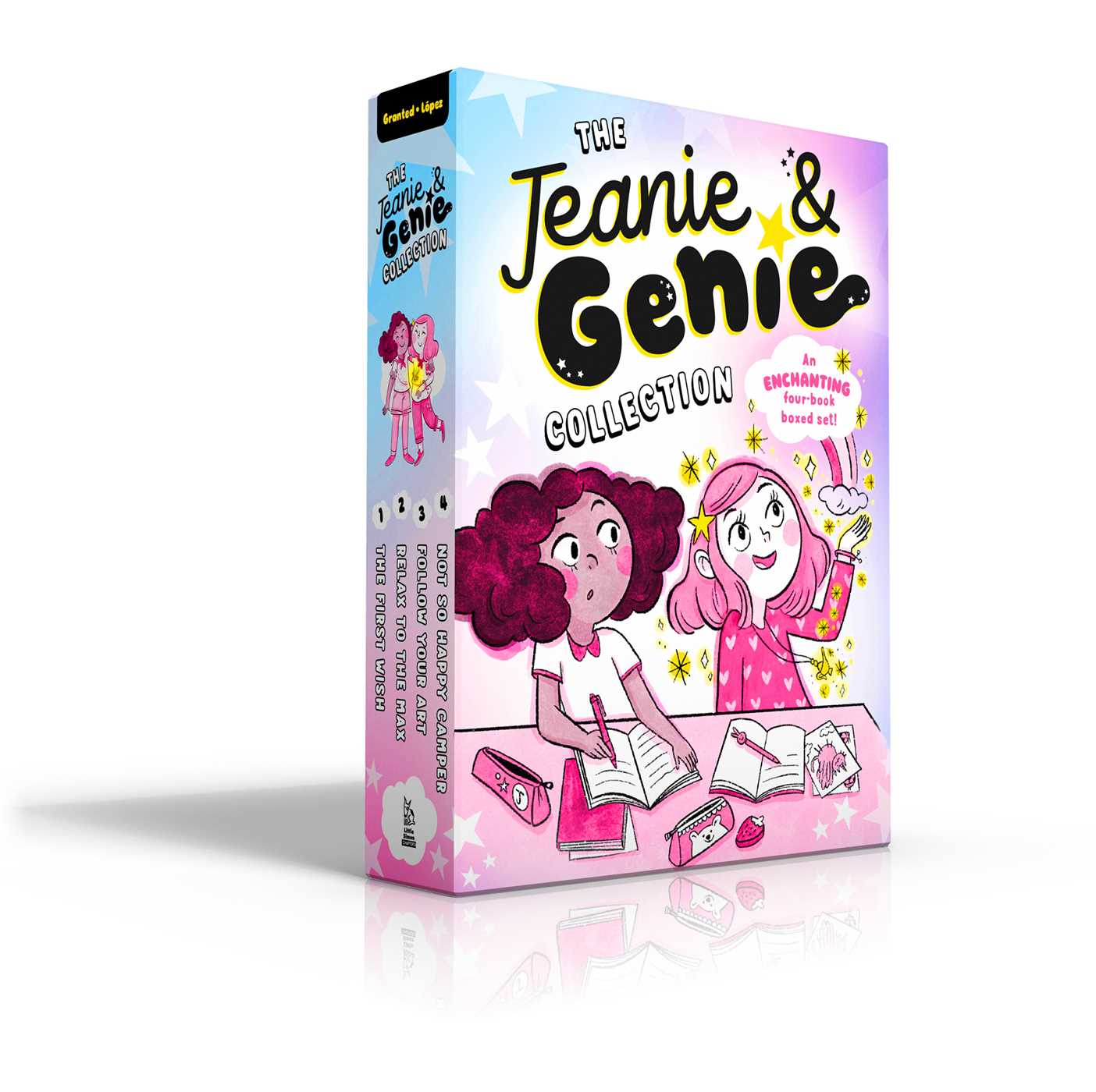 Jeanie & Genie Collection (Boxed Set): The First Wish; Relax to the Max; Follow Your Art; Not-So-Happy Camper