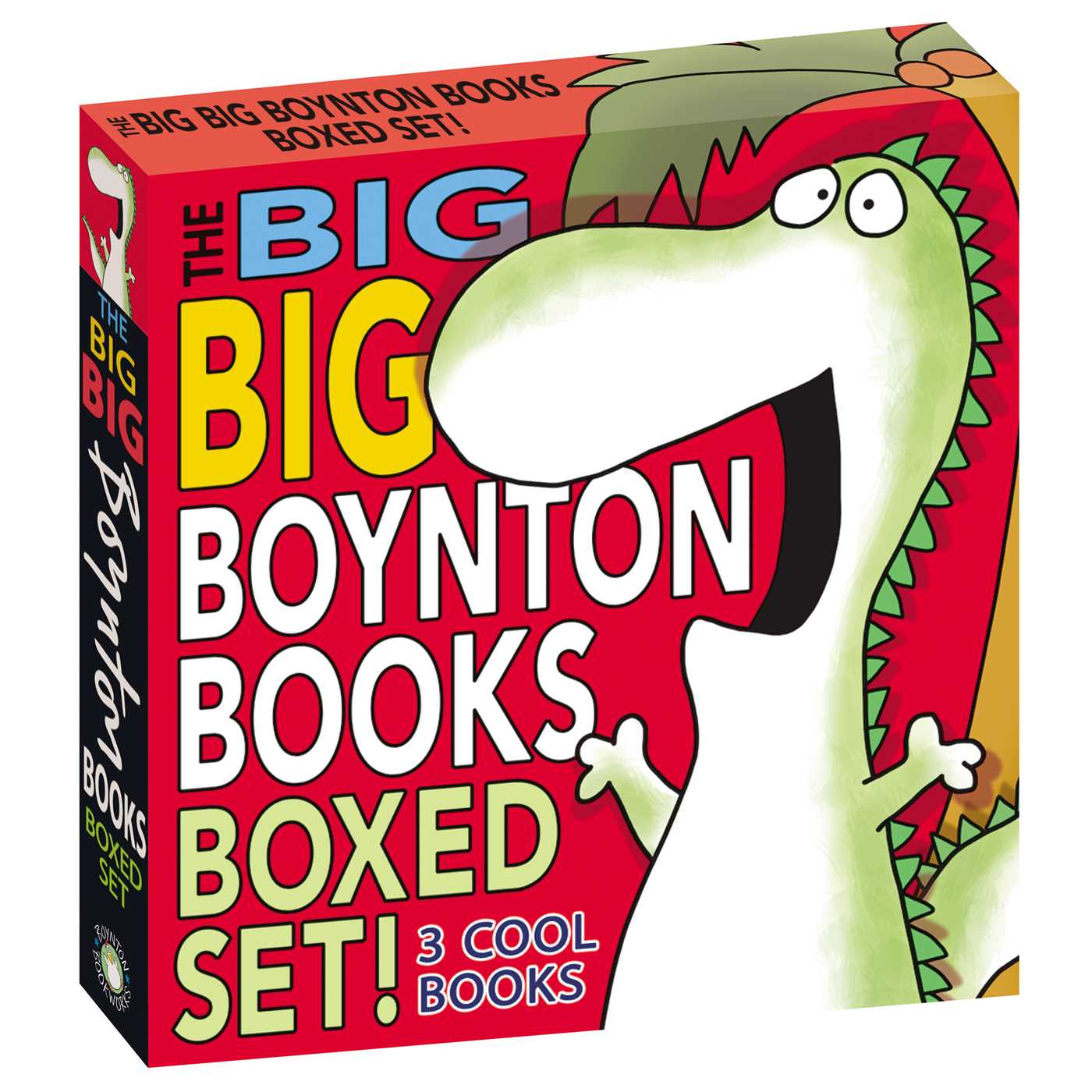 Big Big Boynton Books Boxed Set!: The Going to Bed Book; Moo, Baa, La La La!; Dinosaur Dance!/Oversized Lap Board Books