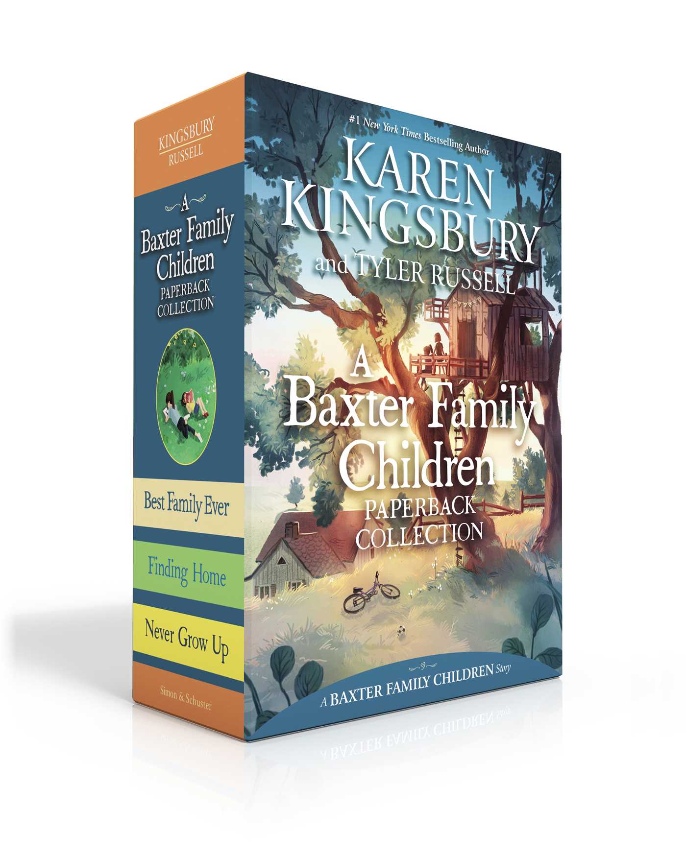 Baxter Family Children Paperback Collection (Boxed Set): Best Family Ever; Finding Home; Never Grow Up