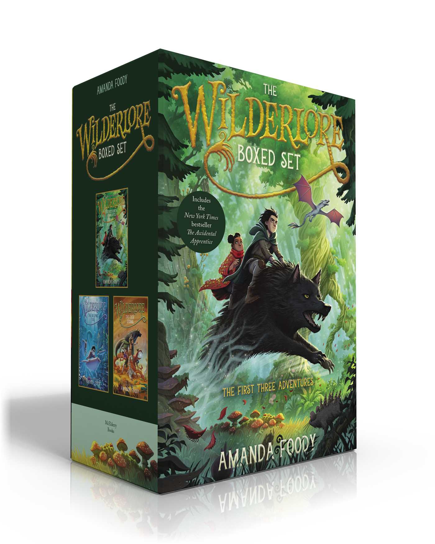 Wilderlore Boxed Set: The Accidental Apprentice; The Weeping Tide; The Ever Storms