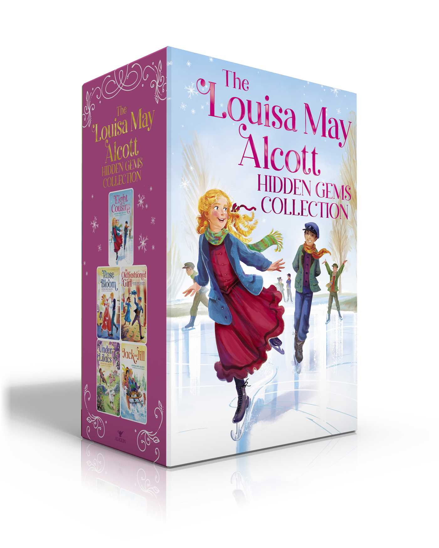 Louisa May Alcott Hidden Gems Collection (Boxed Set): Eight Cousins; Rose in Bloom; An Old-Fashioned Girl; Under the Lilacs; Jack and Jill