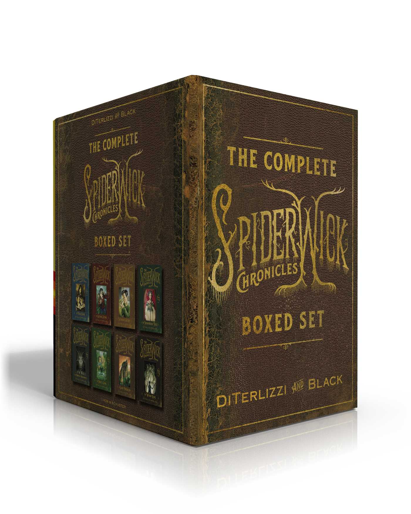 Complete Spiderwick Chronicles Boxed Set: The Field Guide; The Seeing Stone; Lucinda's Secret; The Ironwood Tree; The Wrath of Mulgarath; The Nixie's Song; A Giant Problem; The Wyrm King