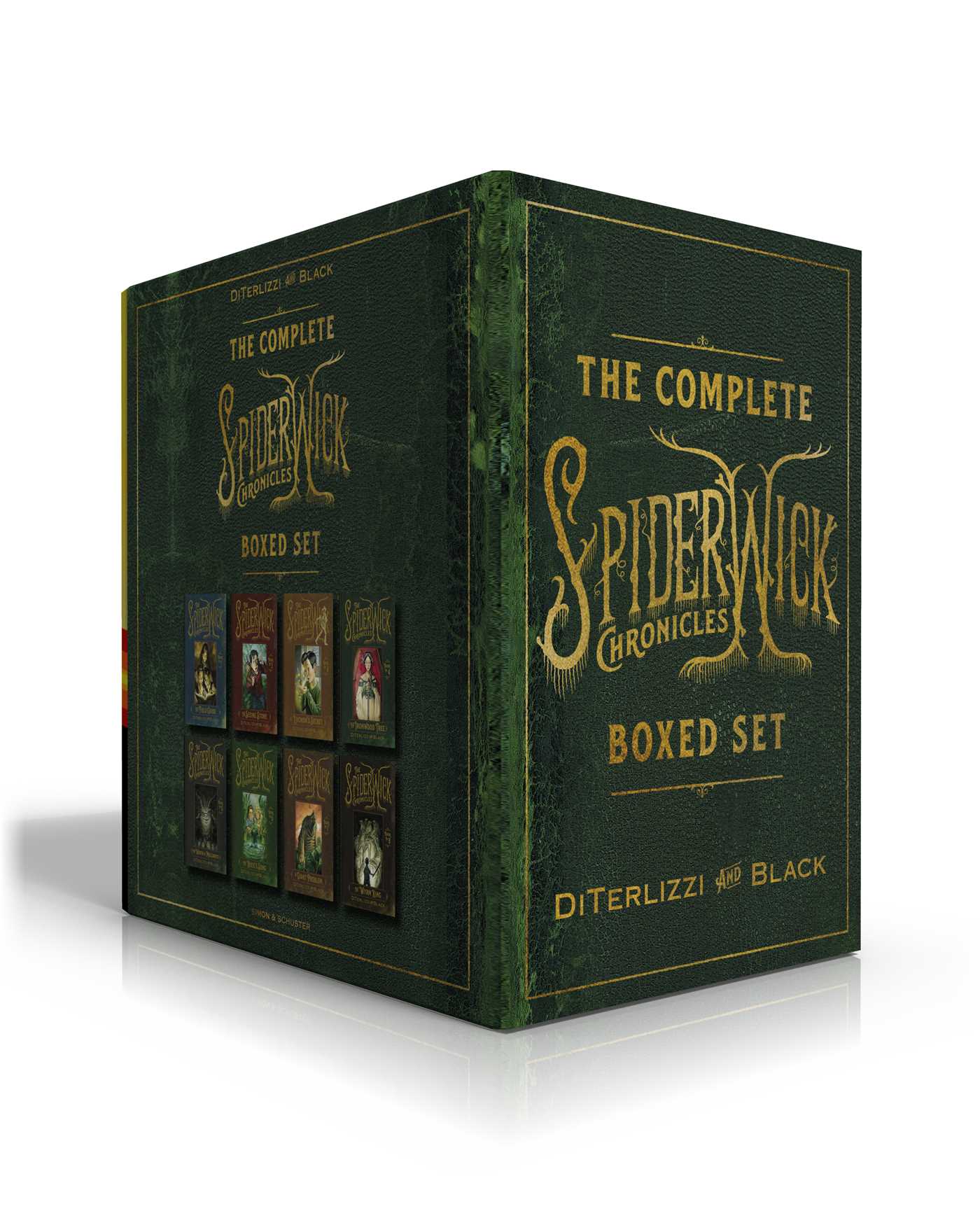 Complete Spiderwick Chronicles Boxed Set: The Field Guide; The Seeing Stone; Lucinda's Secret; The Ironwood Tree; The Wrath of Mulgarath; The Nixie's Song; A Giant Problem; The Wyrm King