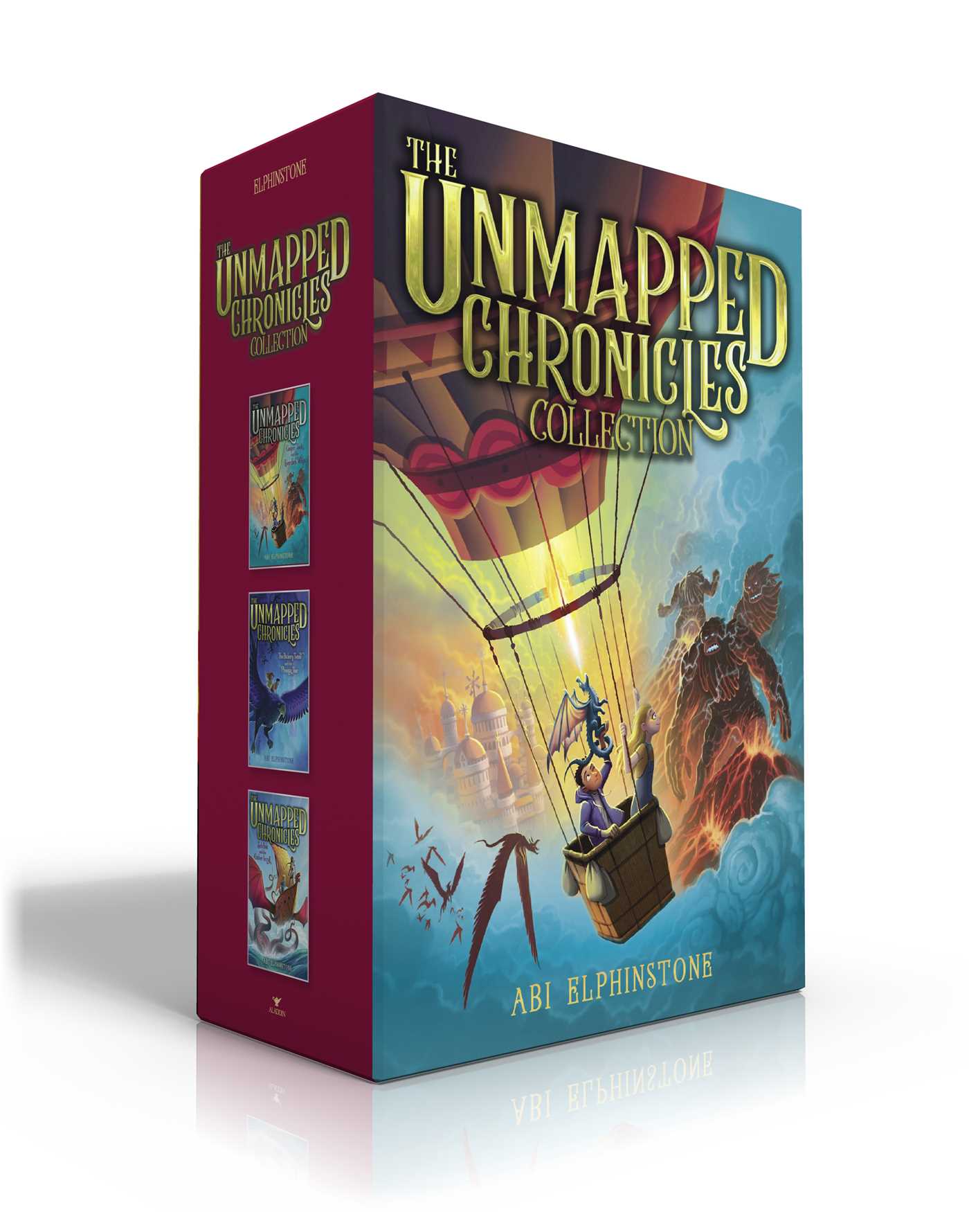 Unmapped Chronicles Complete Collection (Boxed Set): Casper Tock and the Everdark Wings; The Bickery Twins and the Phoenix Tear; Zeb Bolt and the Ember Scroll