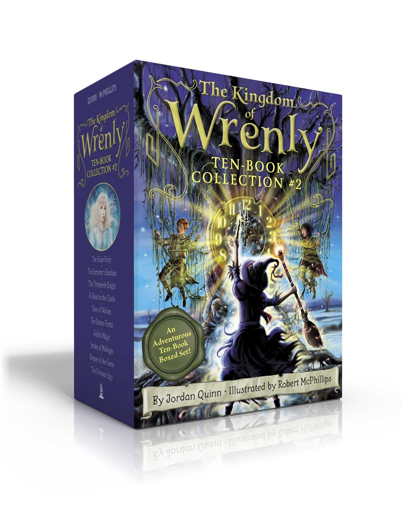 Kingdom of Wrenly Ten-Book Collection #2 (Boxed Set): The False Fairy; The Sorcerer's Shadow; The Thirteenth Knight; A Ghost in the Castle; Den of Wolves; The Dream Portal; Goblin Magic; Stroke of Midnight; Keeper of the Gems; The Crimson Spy