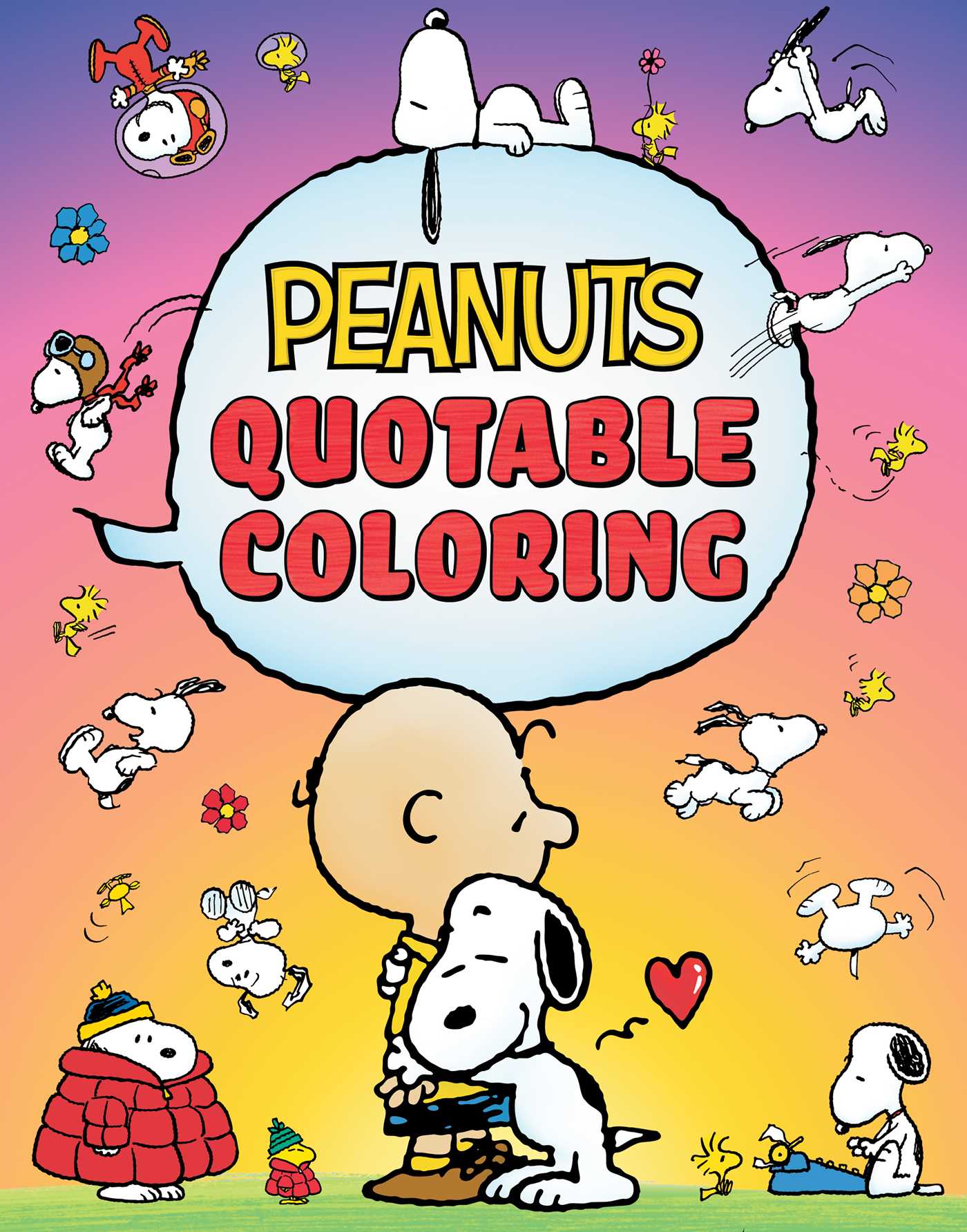 Peanuts Quotable Coloring