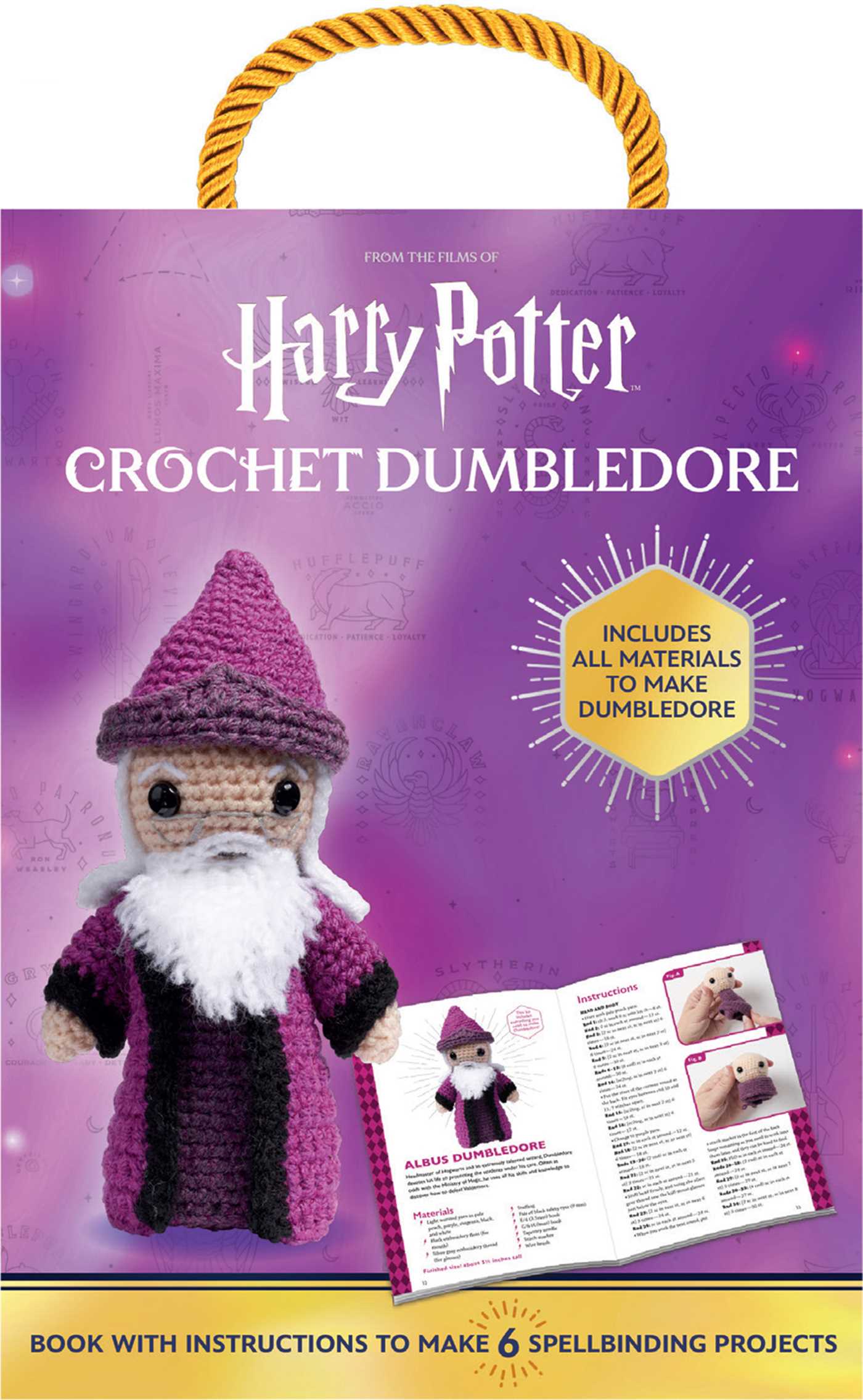 Harry Potter Crochet Dumbledore
