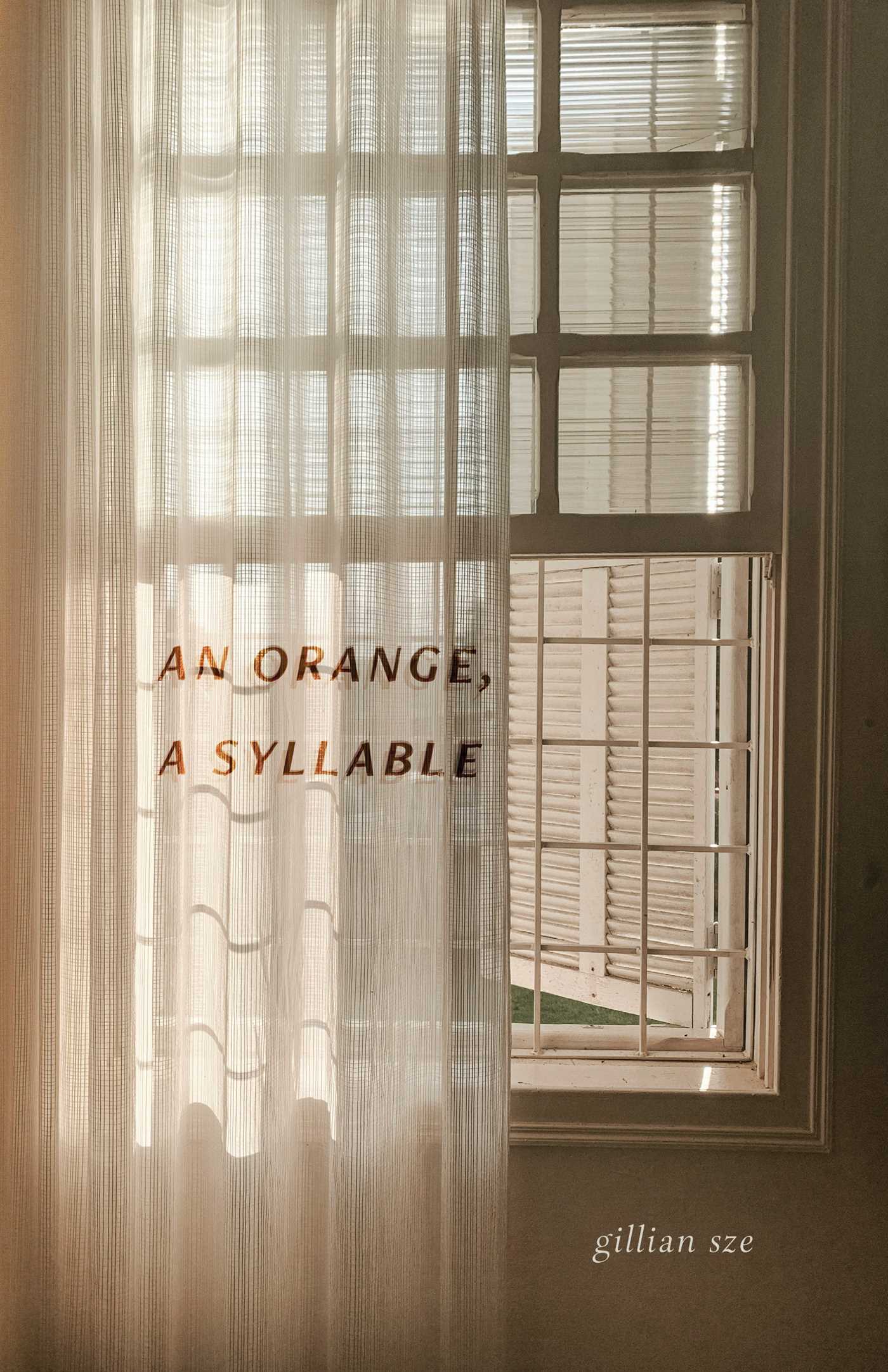 Orange, A Syllable