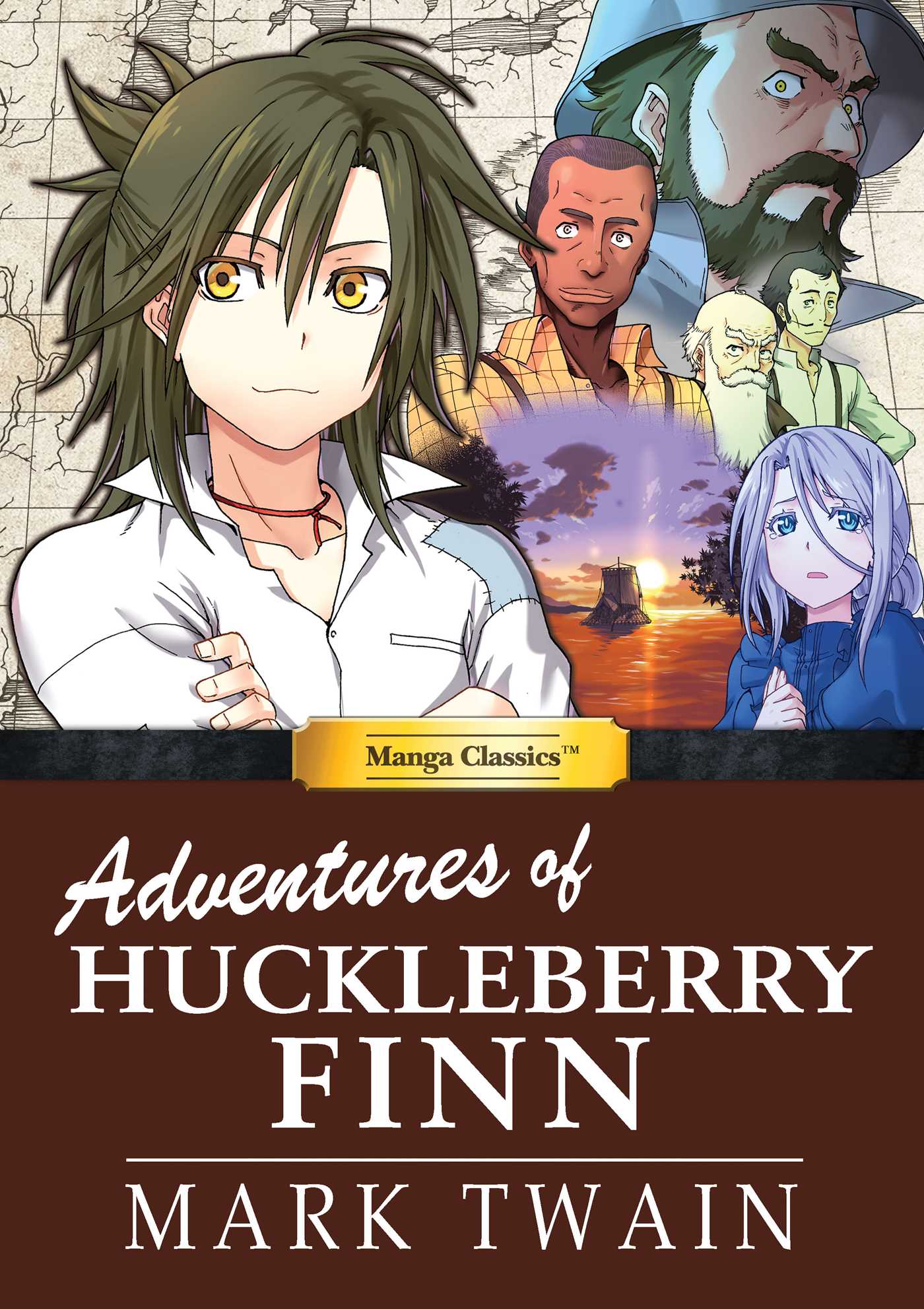 Manga Classics: Adventure of Huckleberry Finn (Hard Cover)