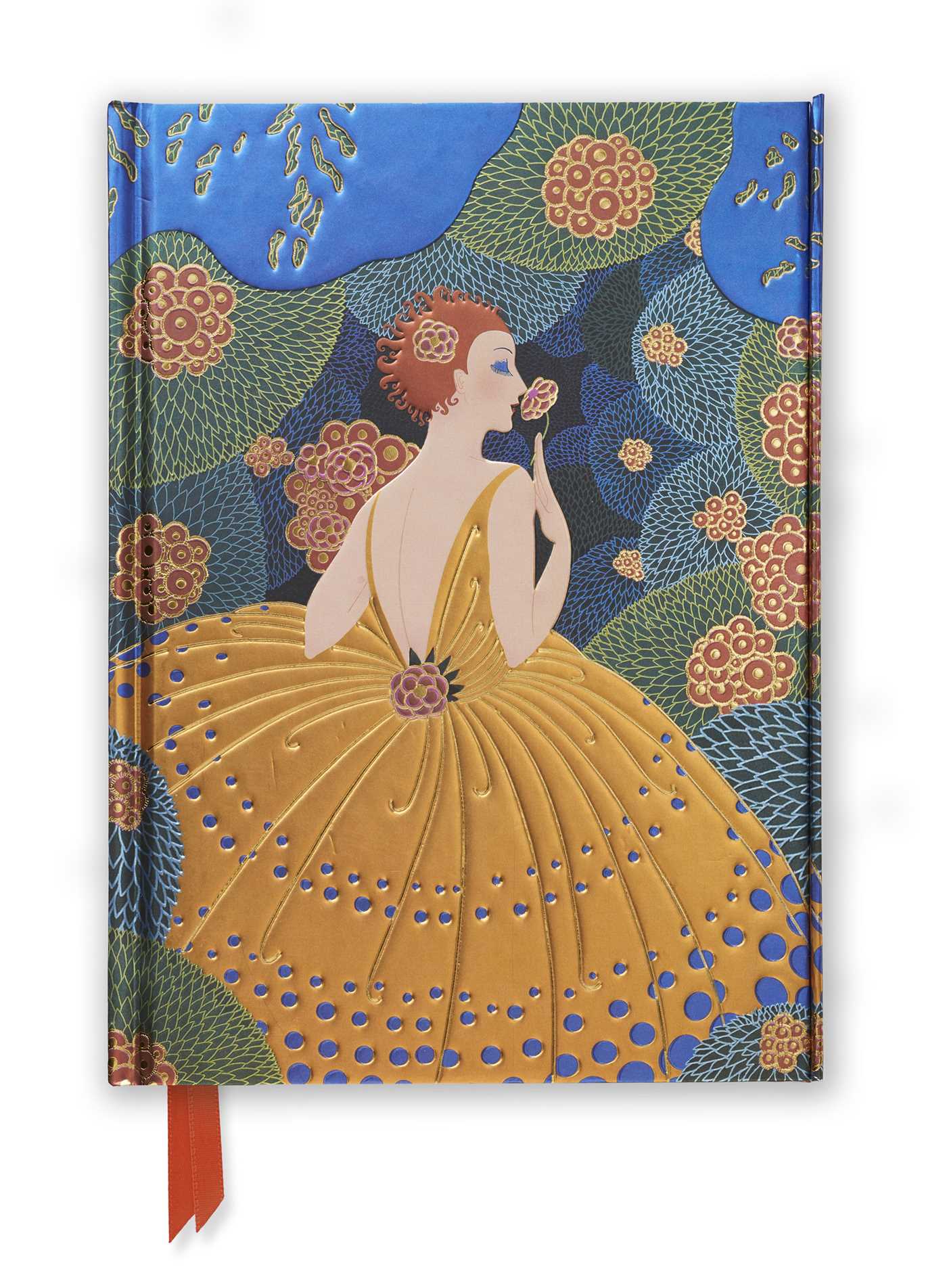 Erté: Winter Flowers (Foiled Journal)