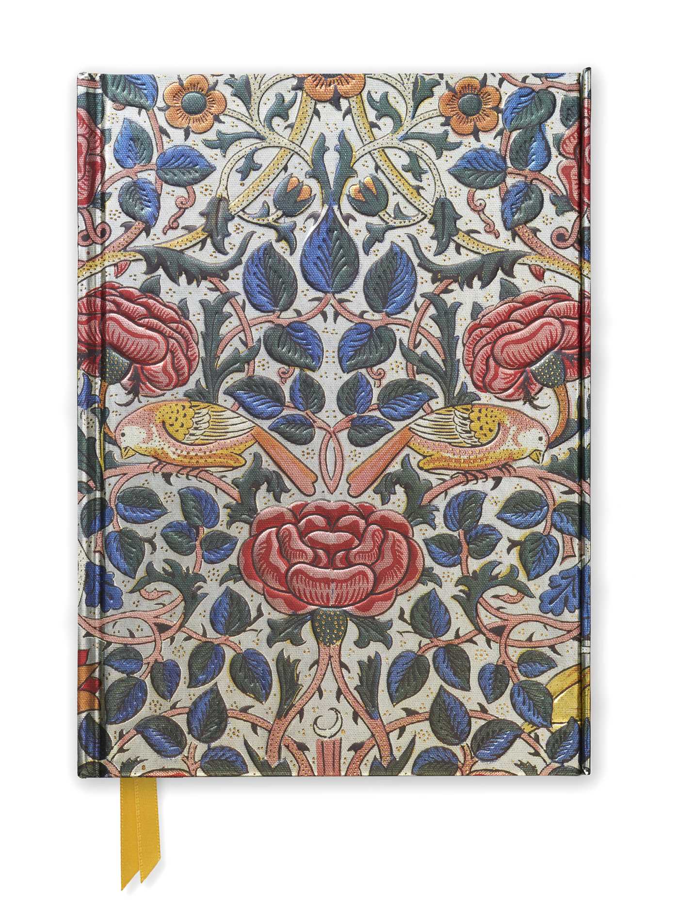 William Morris: Rose (Foiled Journal)