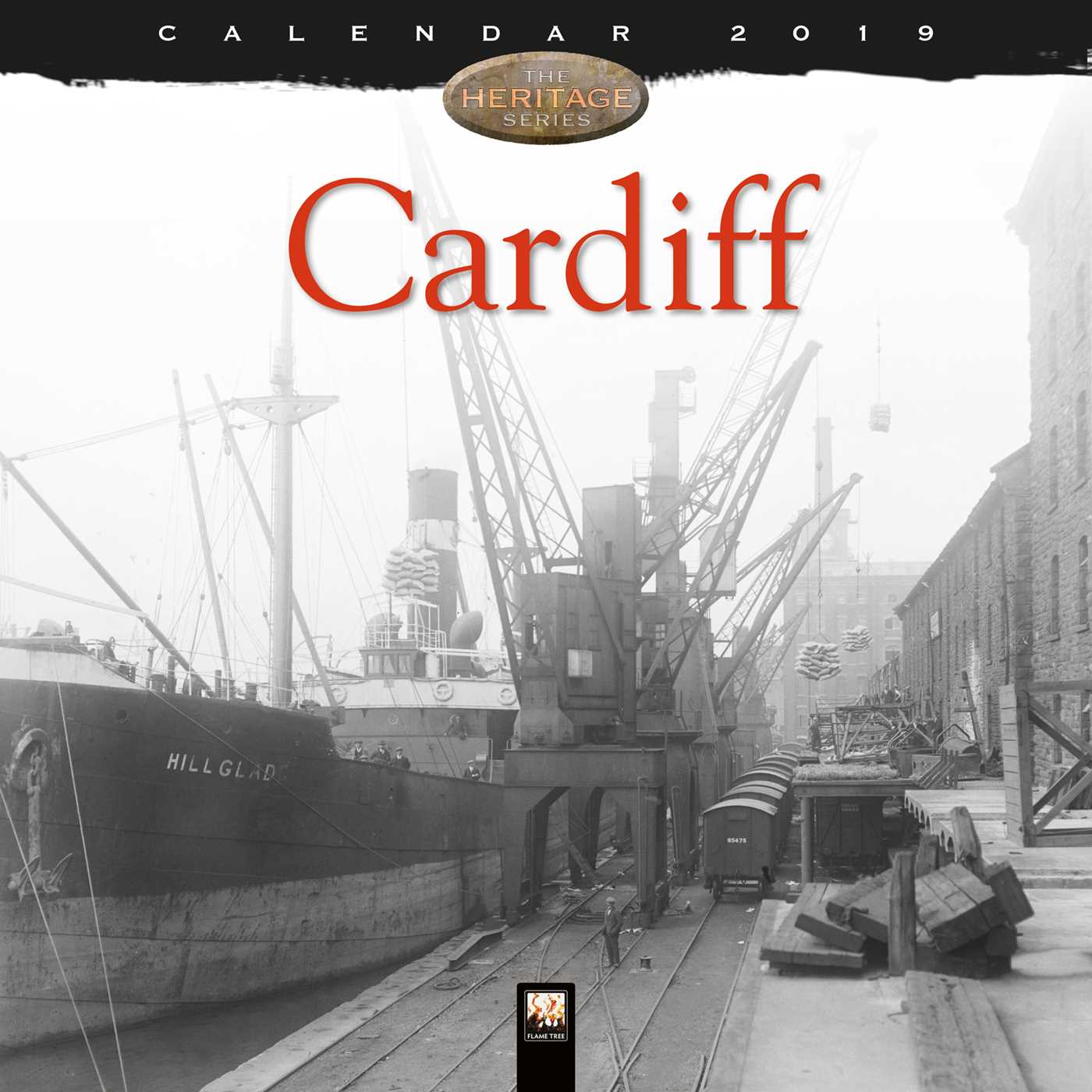 Cardiff Heritage Wall Calendar 2019 (Art Calendar)
