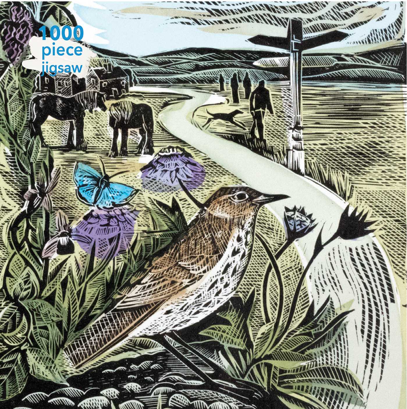 Adult Jigsaw Puzzle Angela Harding: The Common