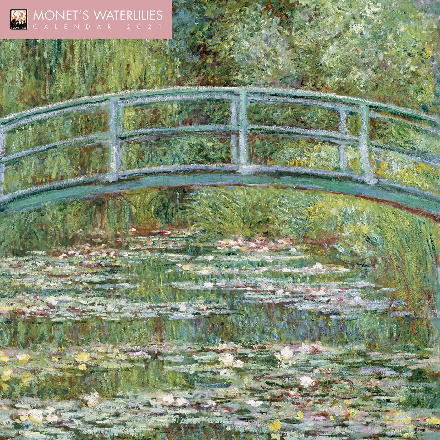 Monet's Waterlilies Wall Calendar 2021 (Art Calendar)