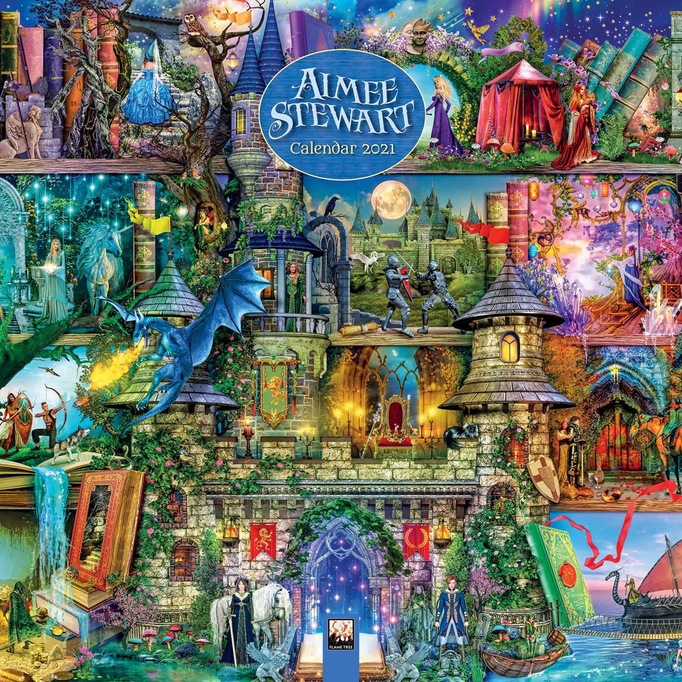 Aimee Stewart Wall Calendar 2021 (Art Calendar)