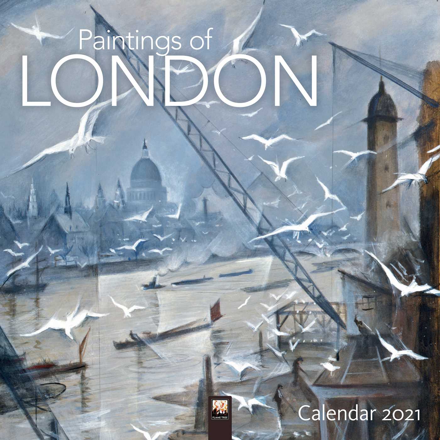 Museums of London - Paintings of London Wall Calendar 2021 (Art Calendar)