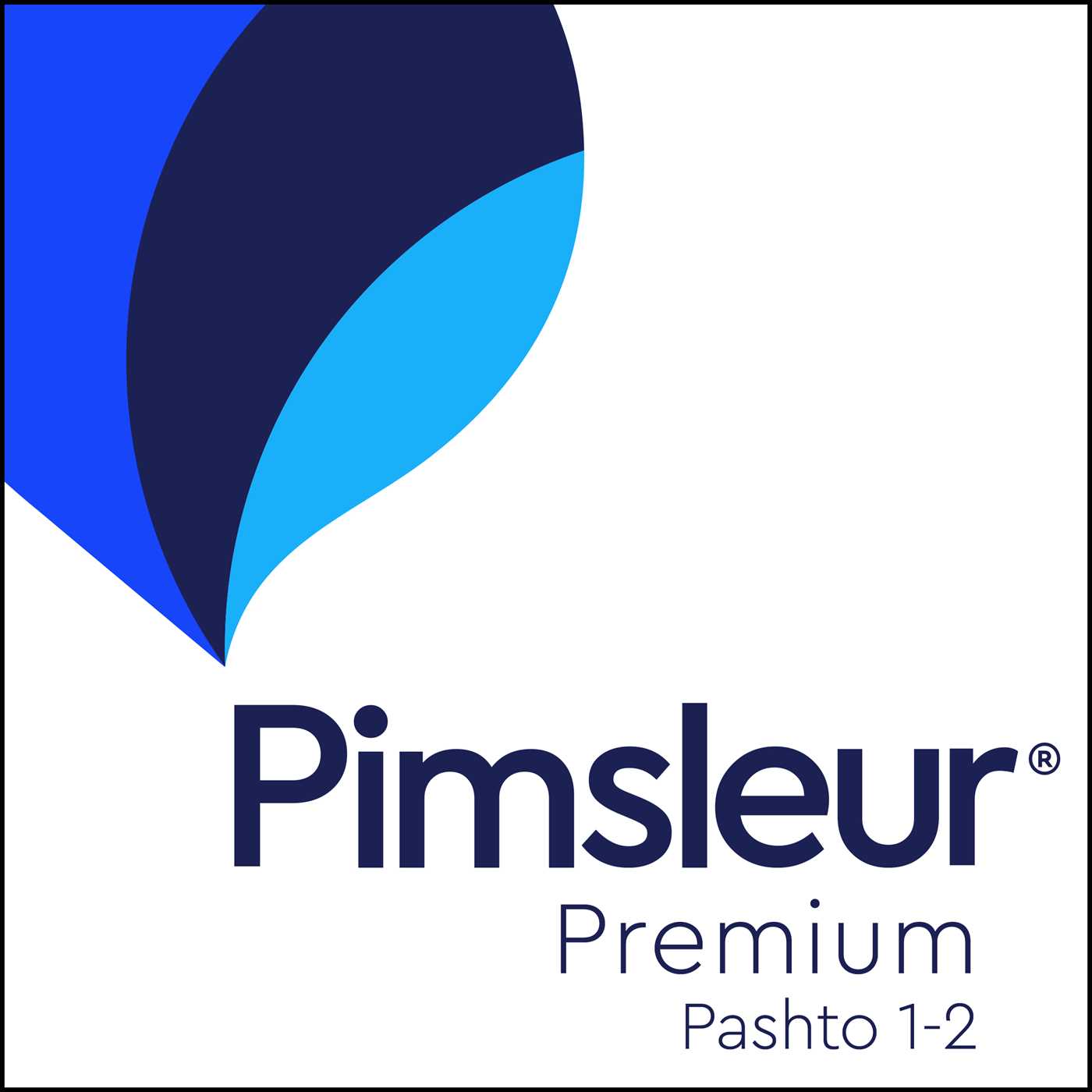 Pimsleur Pashto Levels 1-2 Premium