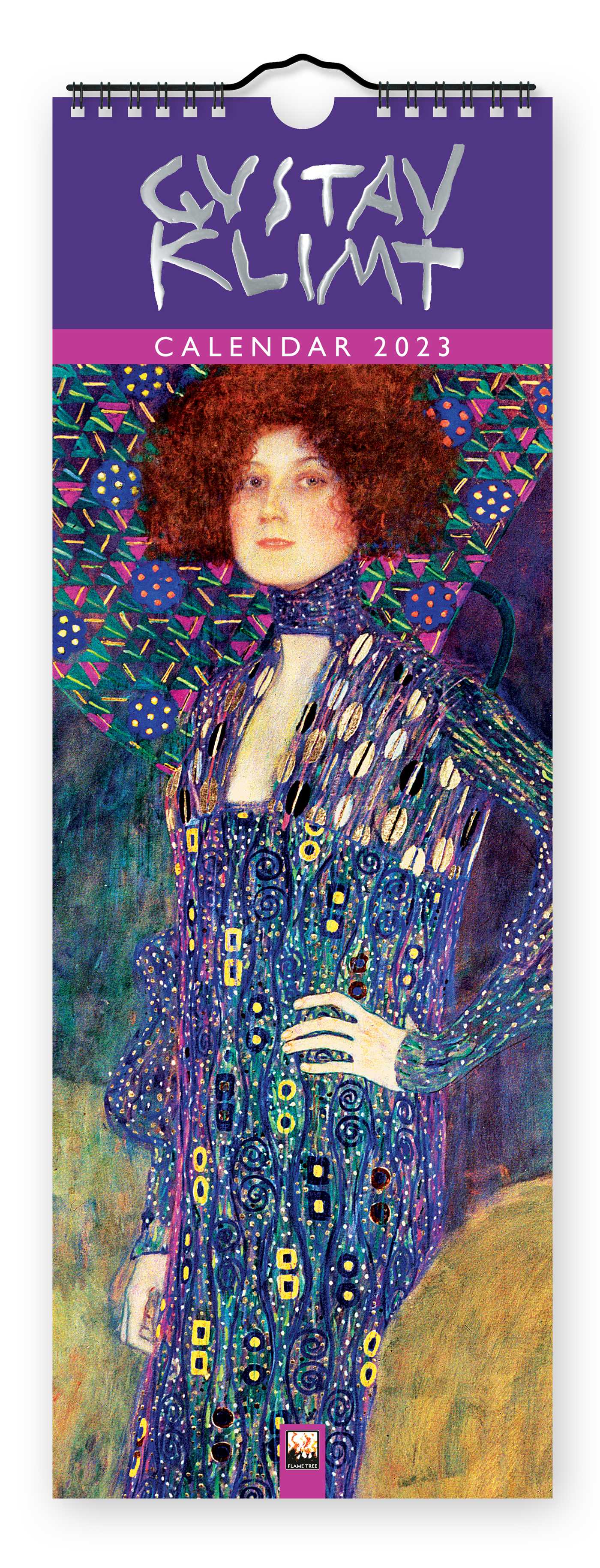 Gustav Klimt Slim Calendar 2023 (Art Calendar)
