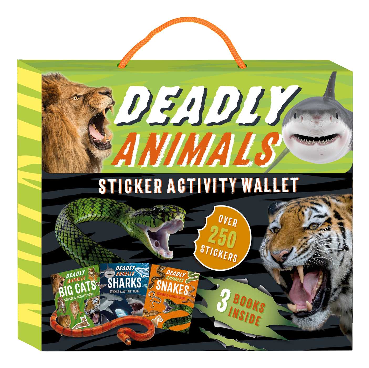 Deadly Animals Sticker & Activity Kit