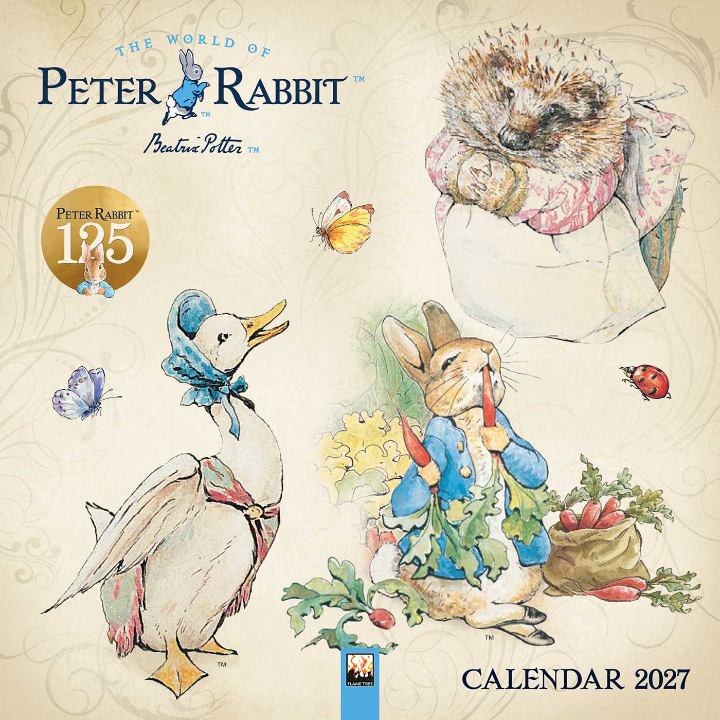 World of Peter Rabbit Wall Calendar 2027 (Art Calendar)