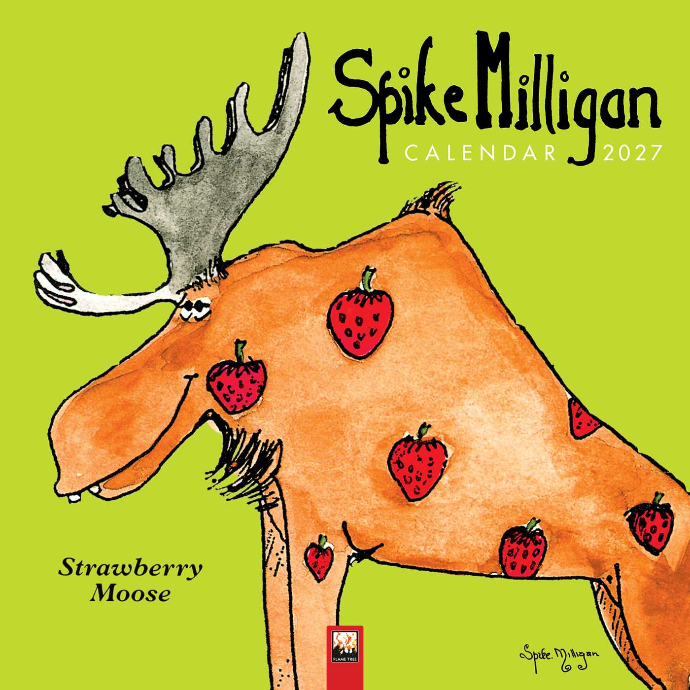 Spike Milligan Wall Calendar 2027 (Art Calendar)