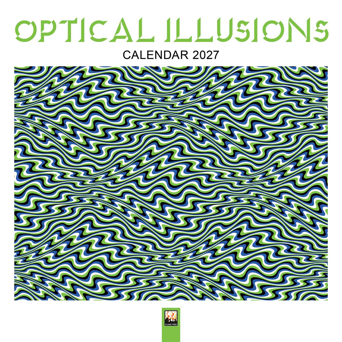 Optical Illusions Wall Calendar 2027 (Art Calendar)