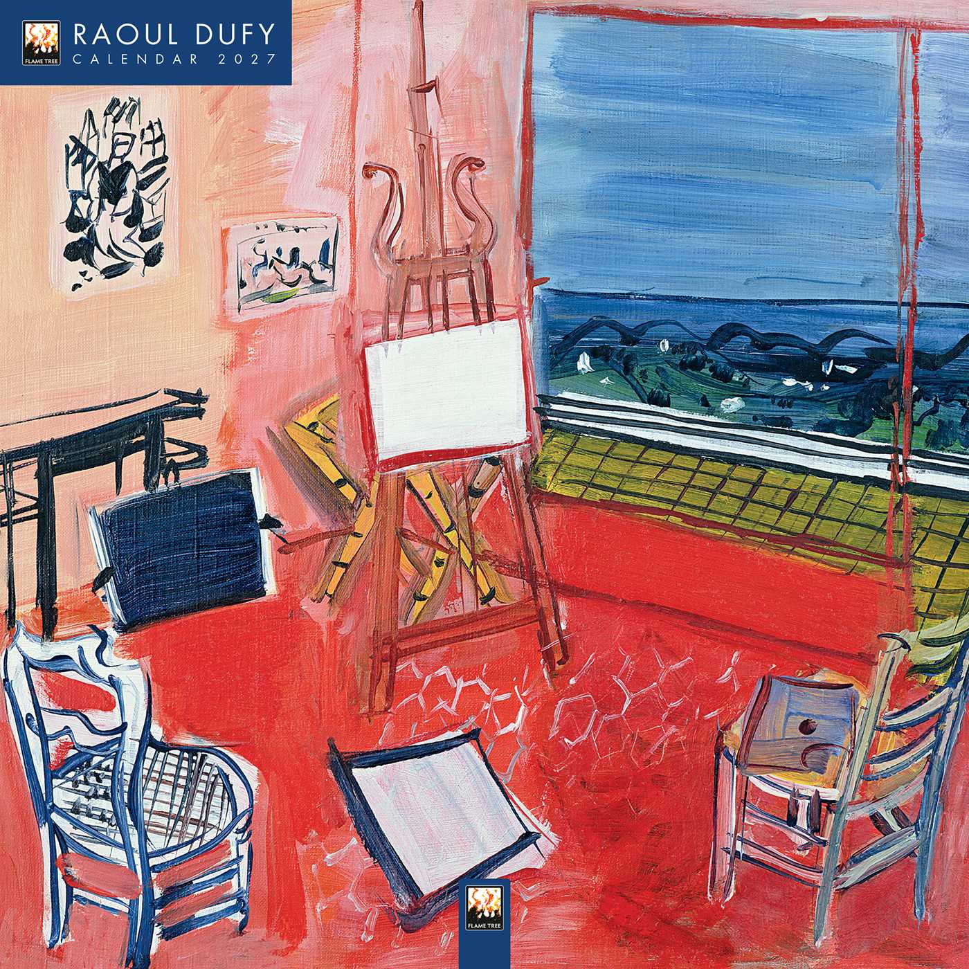 Raoul Dufy Wall Calendar 2027 (Art Calendar)