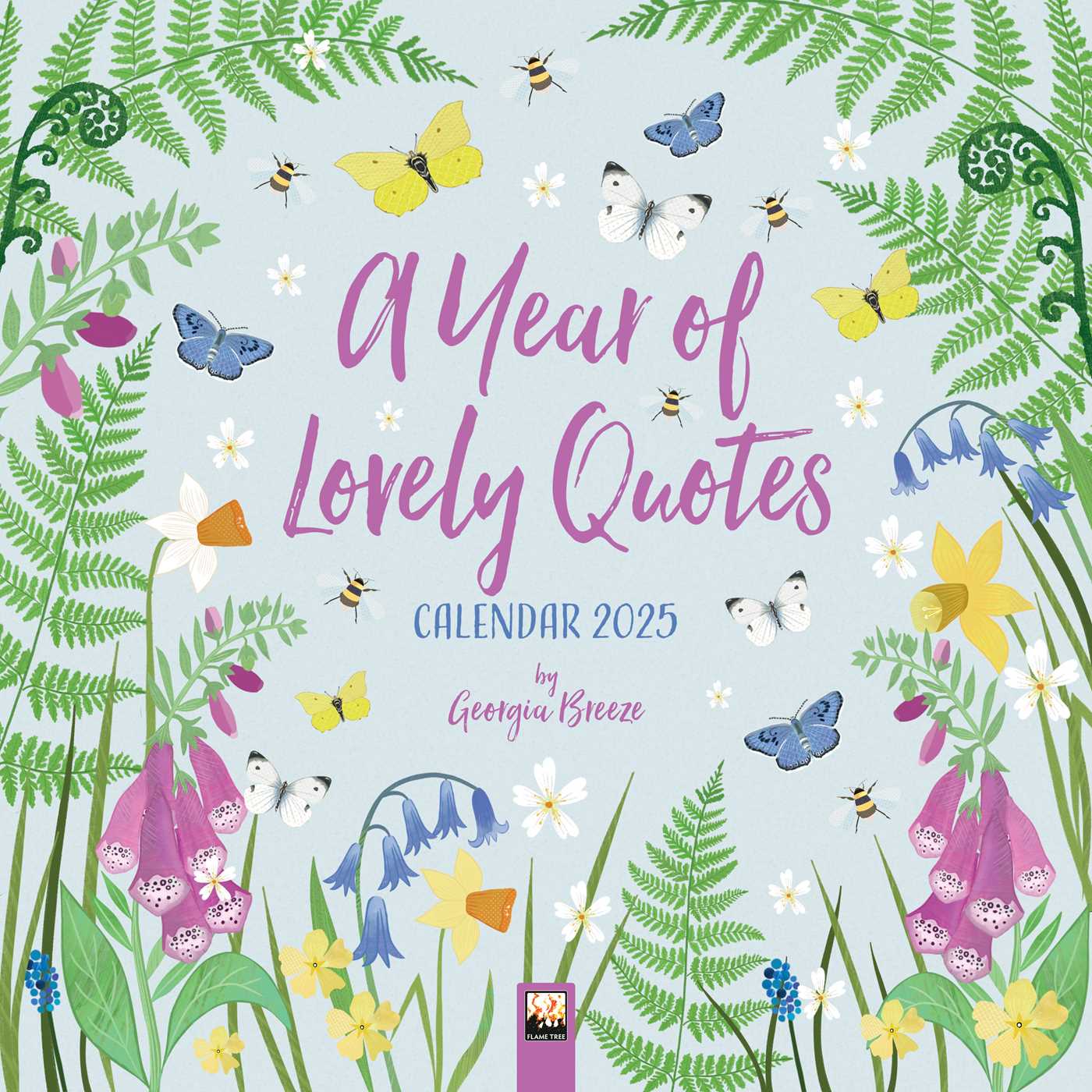 Year of Lovely Quotes Wall Calendar 2025 (Art Calendar)