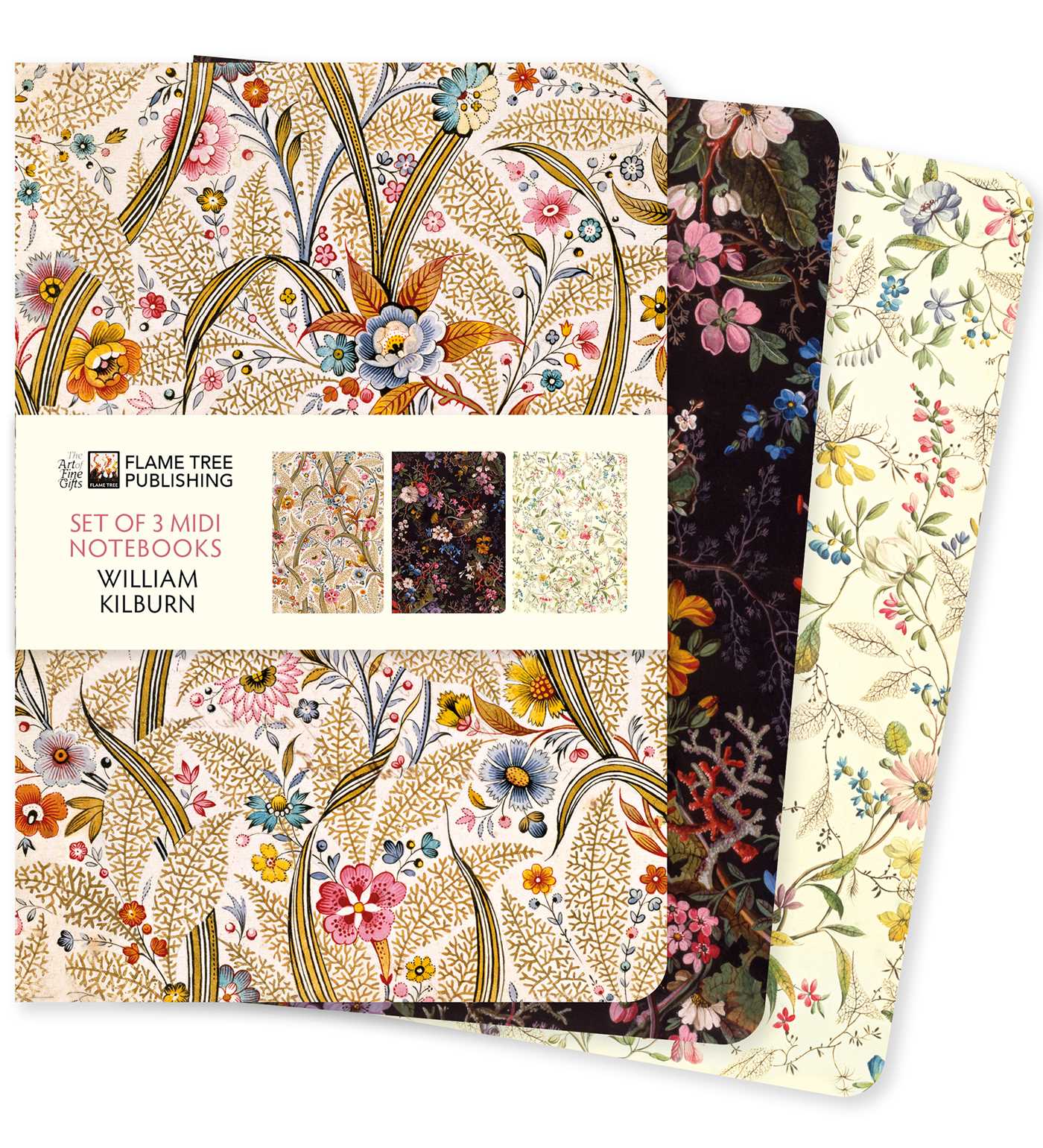 William Kilburn Gallery Set of 3 Midi Notebooks
