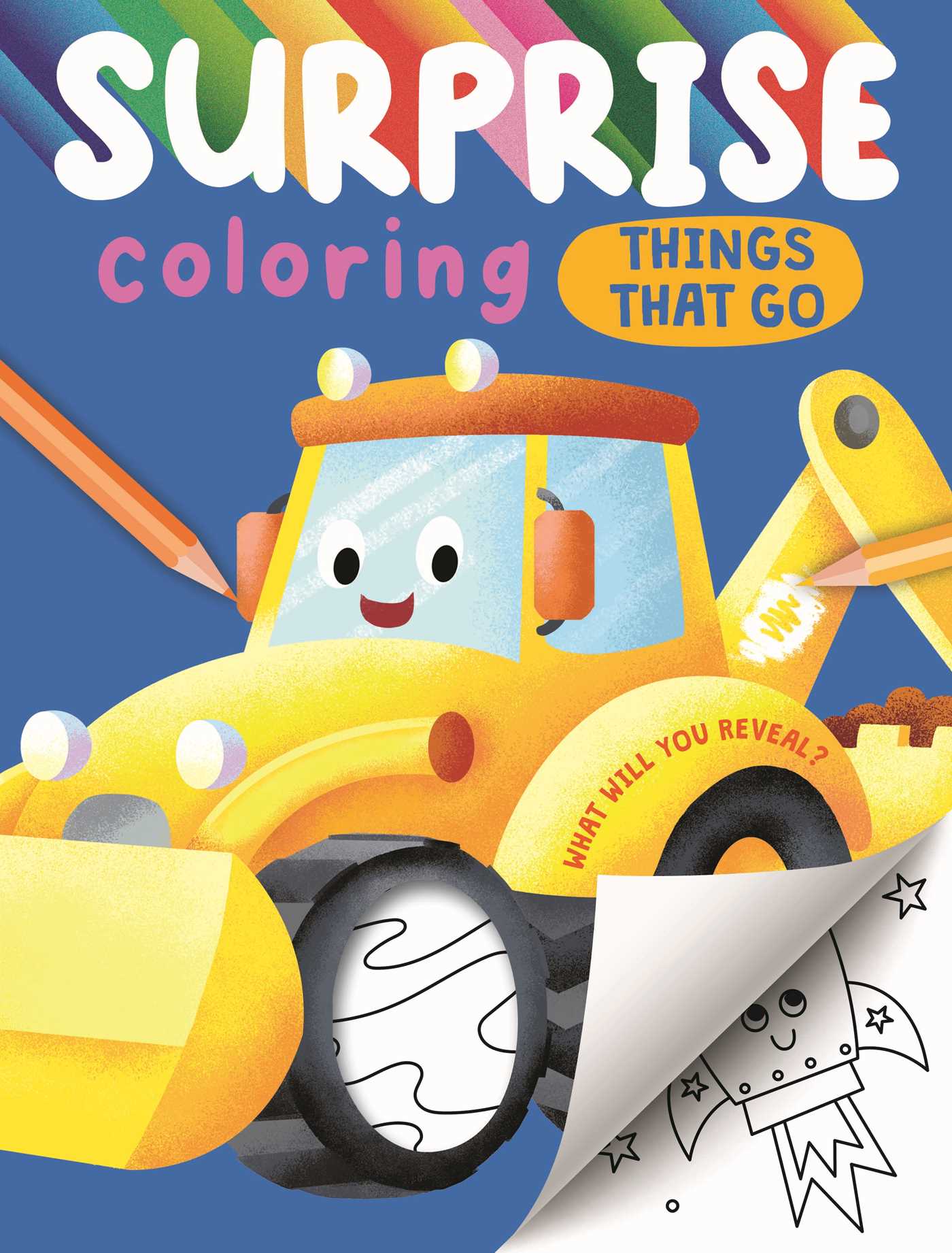 Surprise Coloring Things That Go