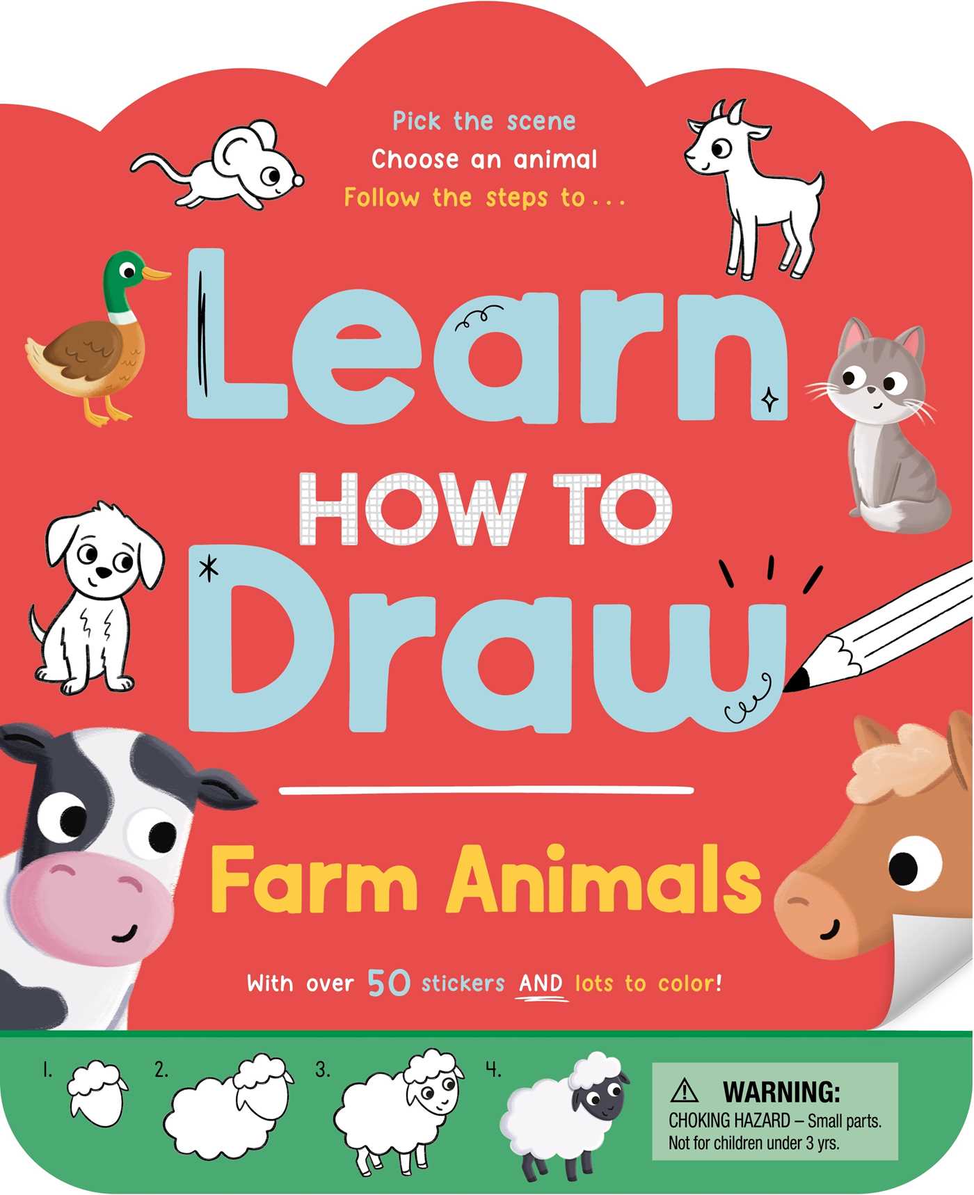 Learn How to Draw: Farm Animals