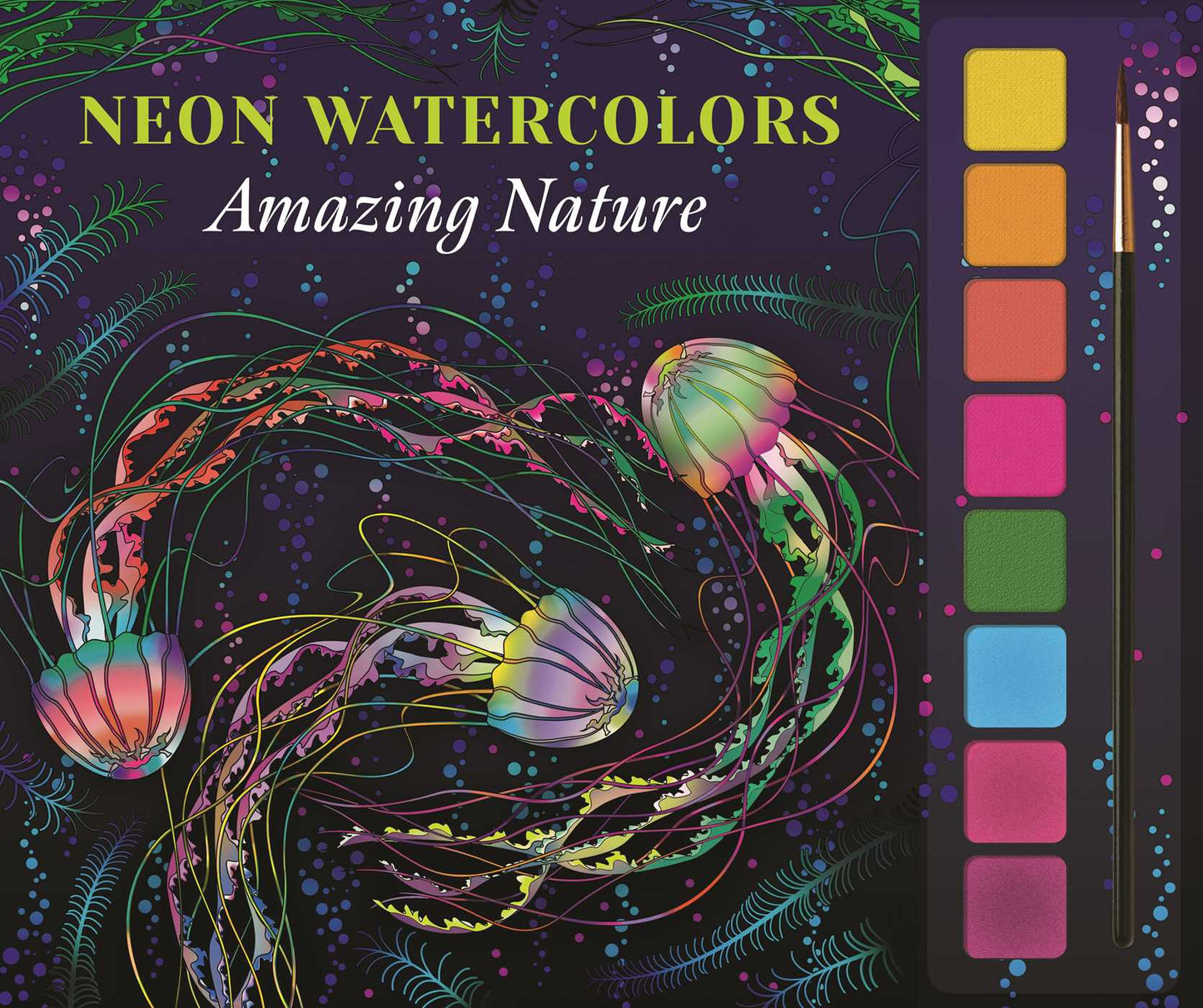 Neon Watercolors Amazing Nature