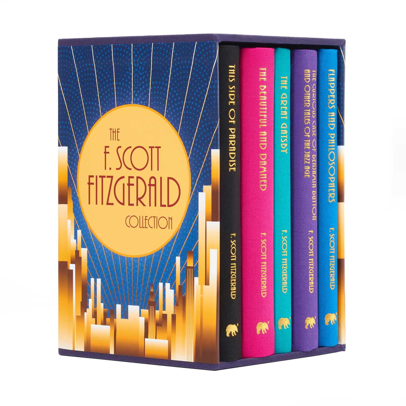 F. Scott Fitzgerald Collection: Deluxe 5-Book Hardcover Boxed Set