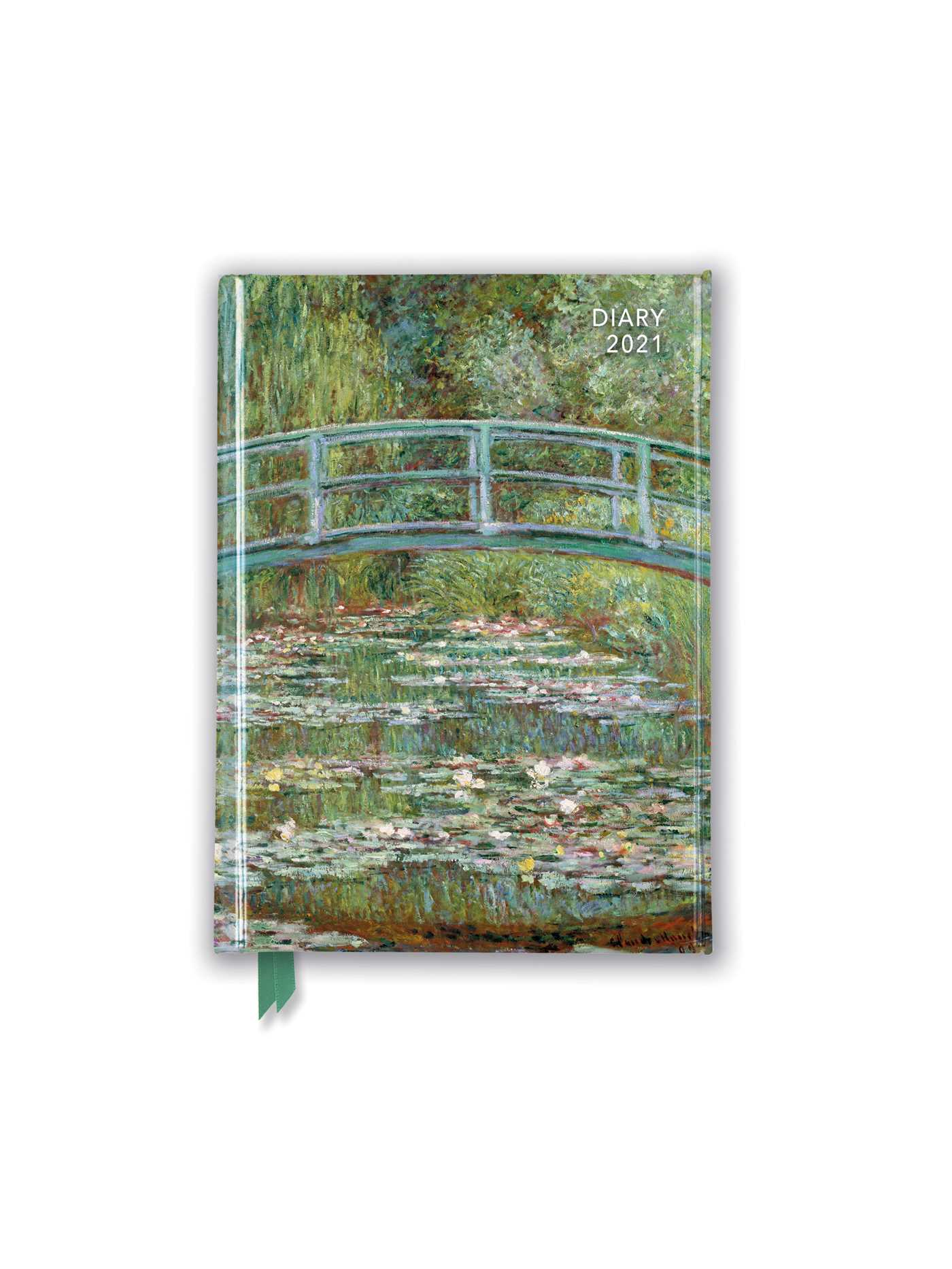 Claude Monet - Bridge over a Pond of Waterlilies Pocket Diary 2021