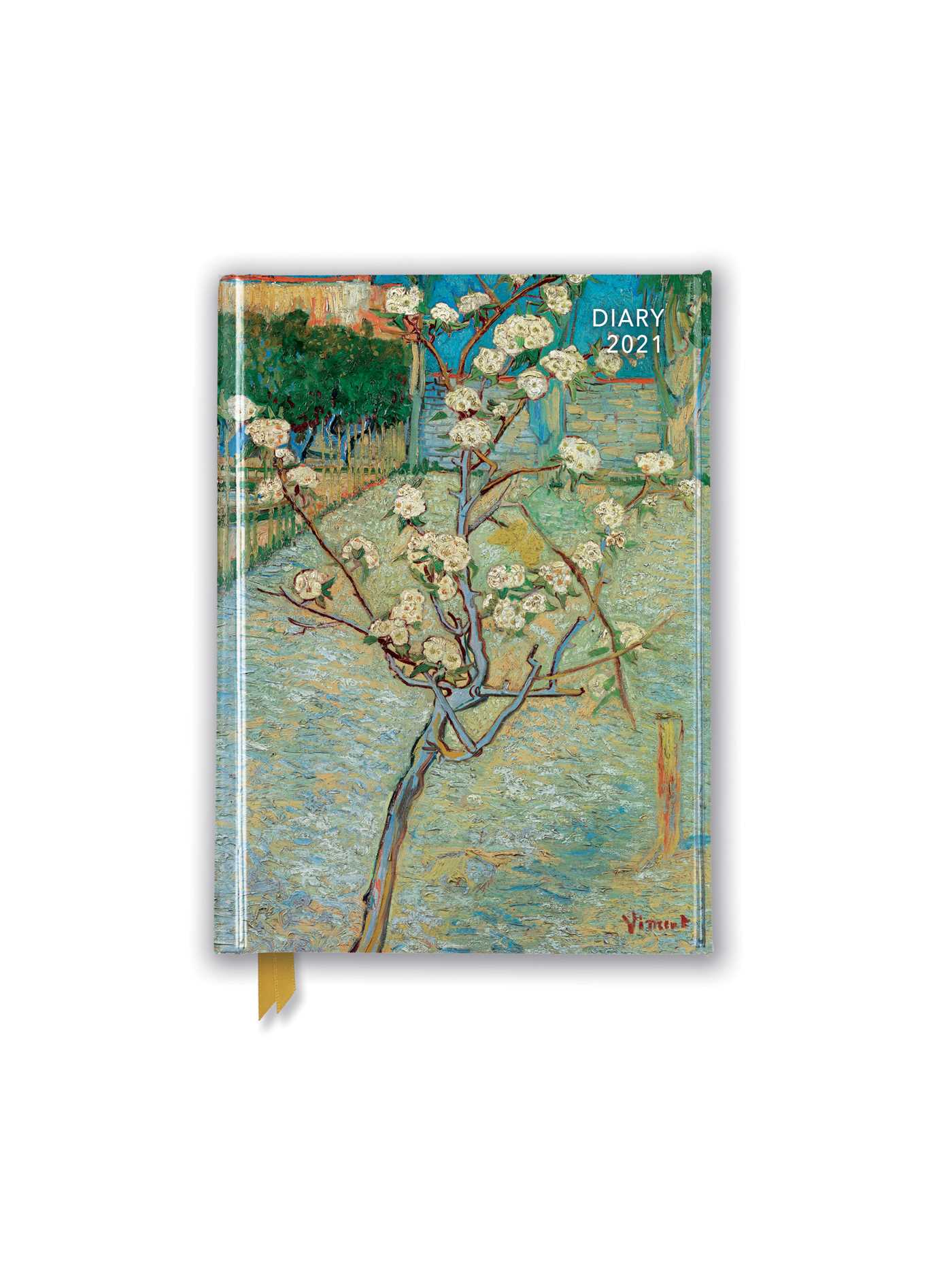Vincent Van Gogh - Small Pear Tree in Blossom Pocket Diary 2021