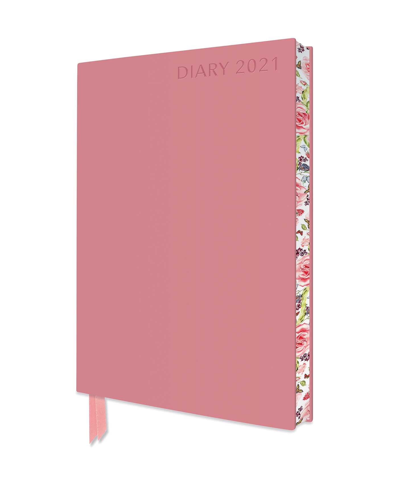 Baby Pink Artisan A5 Diary 2021
