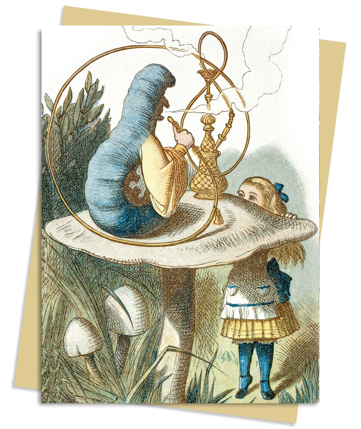 John Tenniel: Alice & the Caterpillar Greeting Card Pack