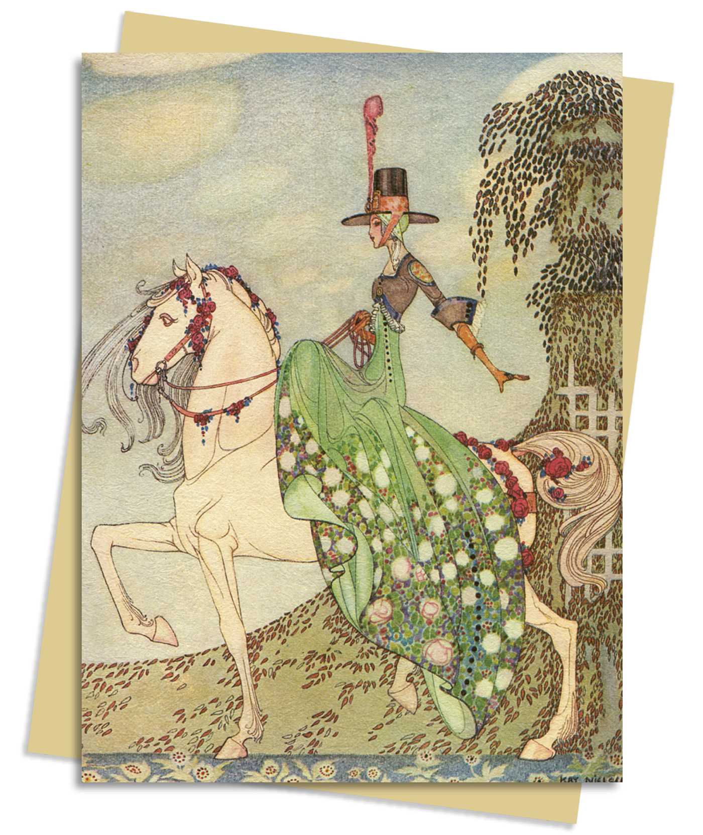 In Powder & Crinoline (Nielsein) Greeting Card Pack