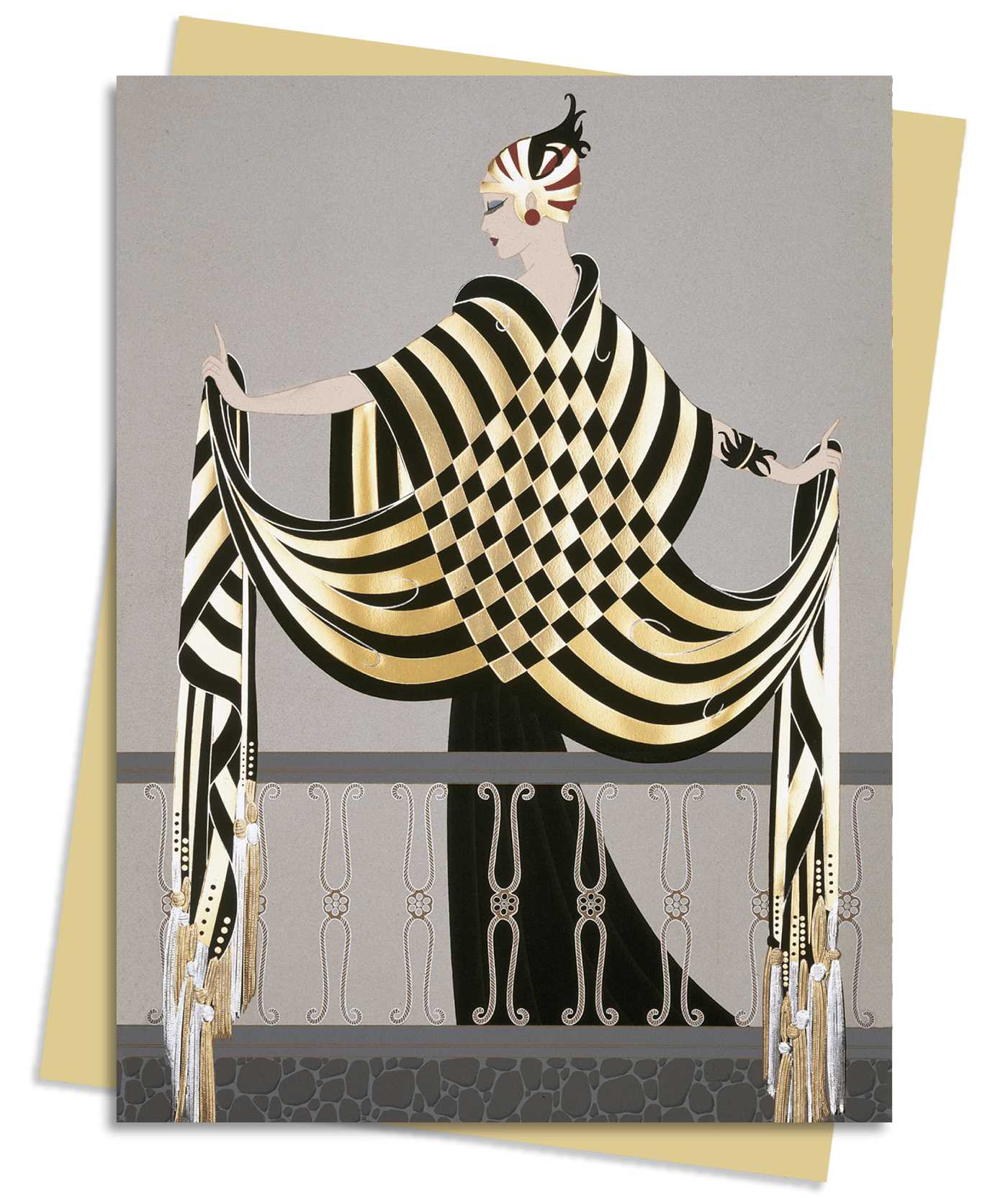 Balcony (Erté) Greeting Card Pack: Pack of 6
