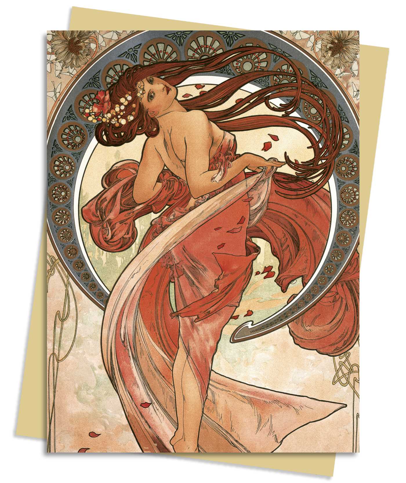 Arts Dance (Mucha) Greeting Card Pack: Pack of 6