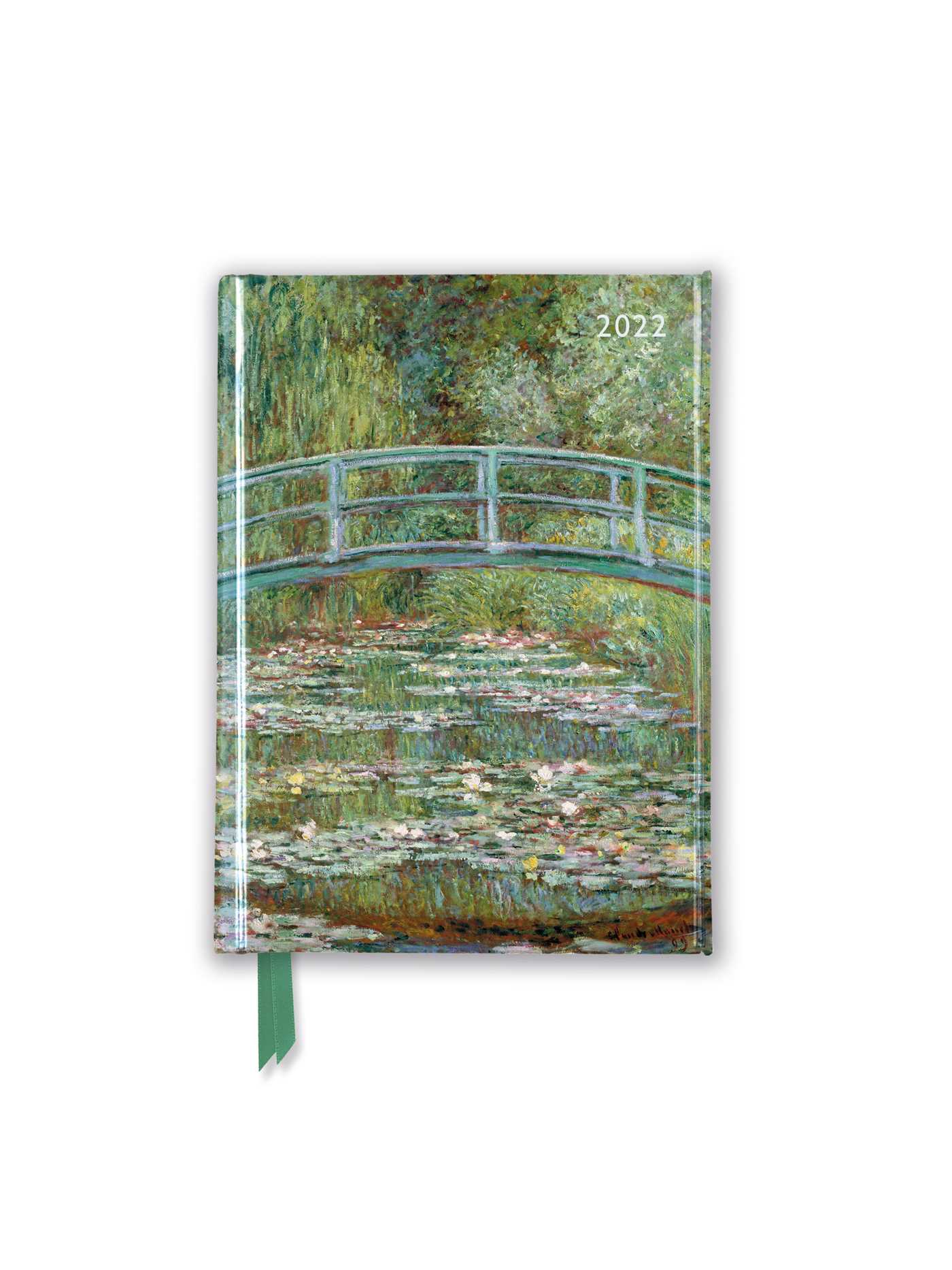 Claude Monet - Bridge over a Pond of Water Lilies Pocket Diary 2022