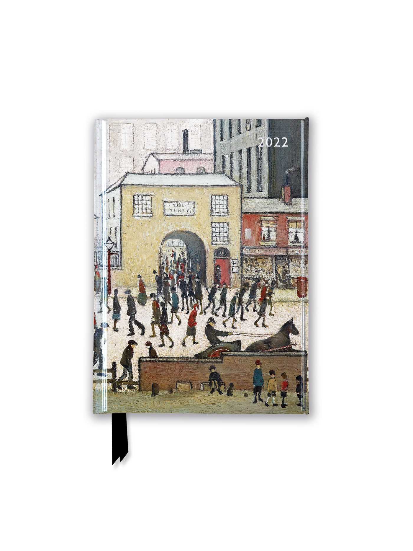 L.S. Lowry – Coming from the Mill Pocket Diary 2022