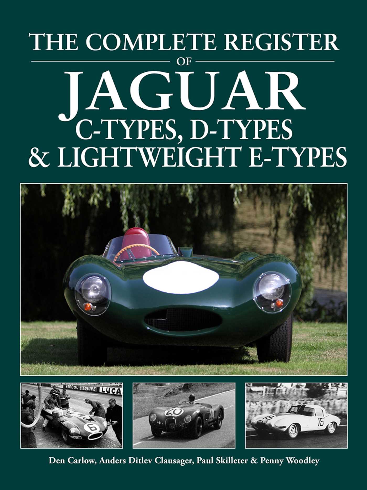 Complete Register of Jaguar C-types, D-types and Lightweight E-types