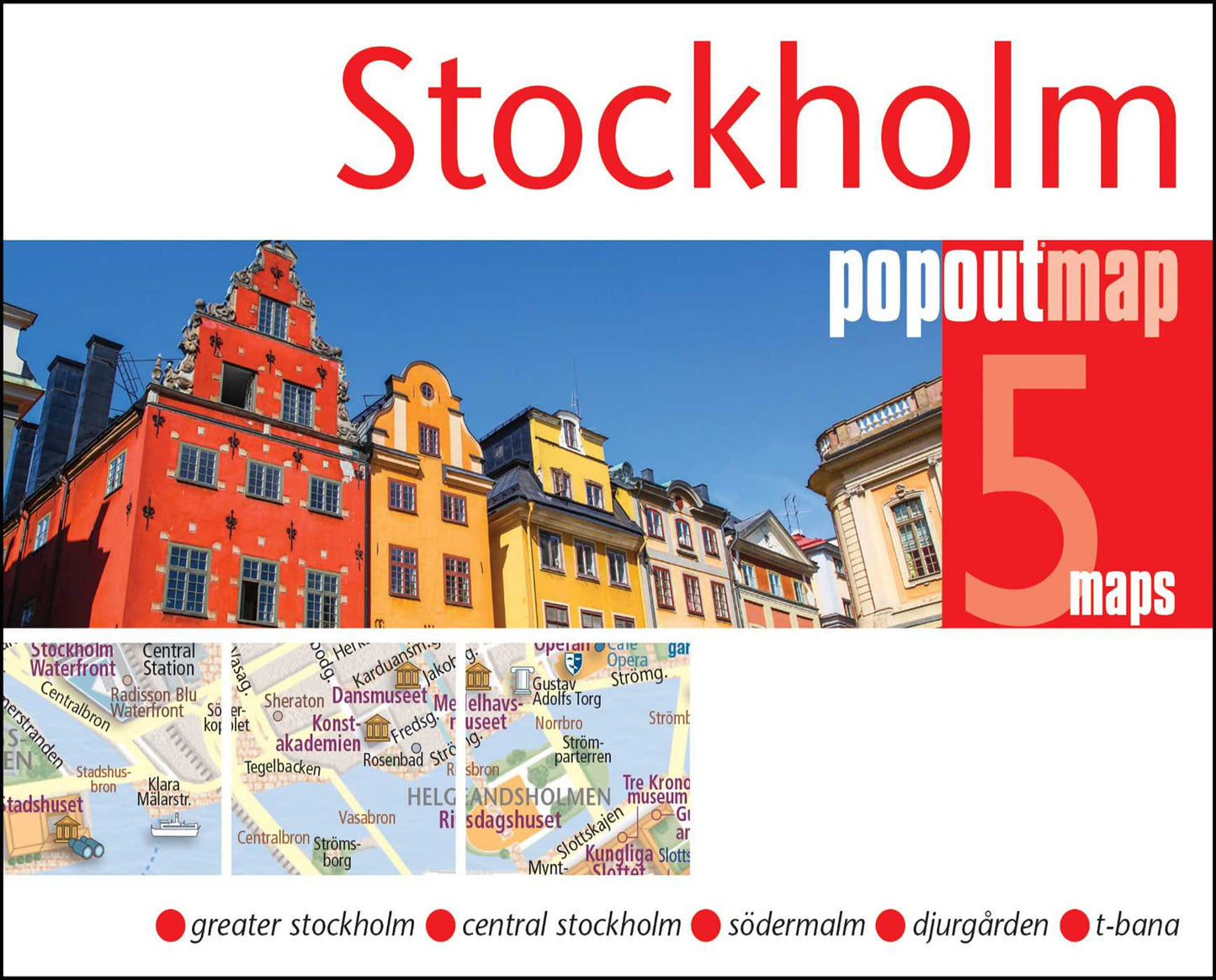 Stockholm Popout Map