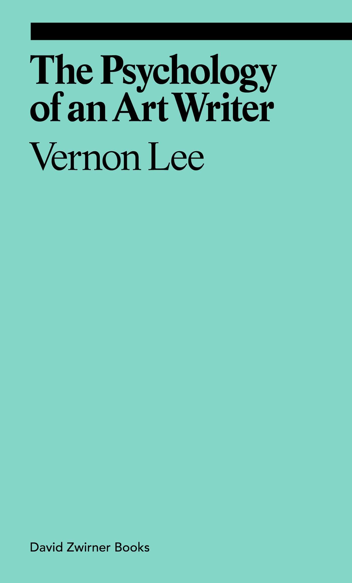 Psychology of an Art Writer