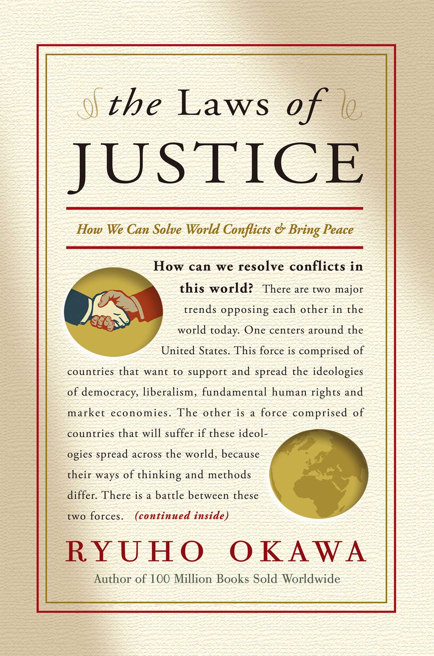 Laws of Justice: How We Can Solve World Conflicts and Bring Peace