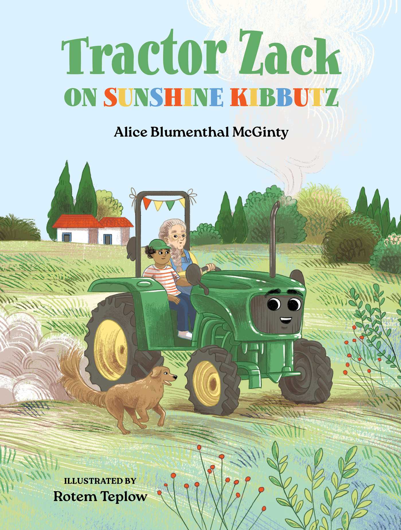 Tractor Zack on Sunshine Kibbutz