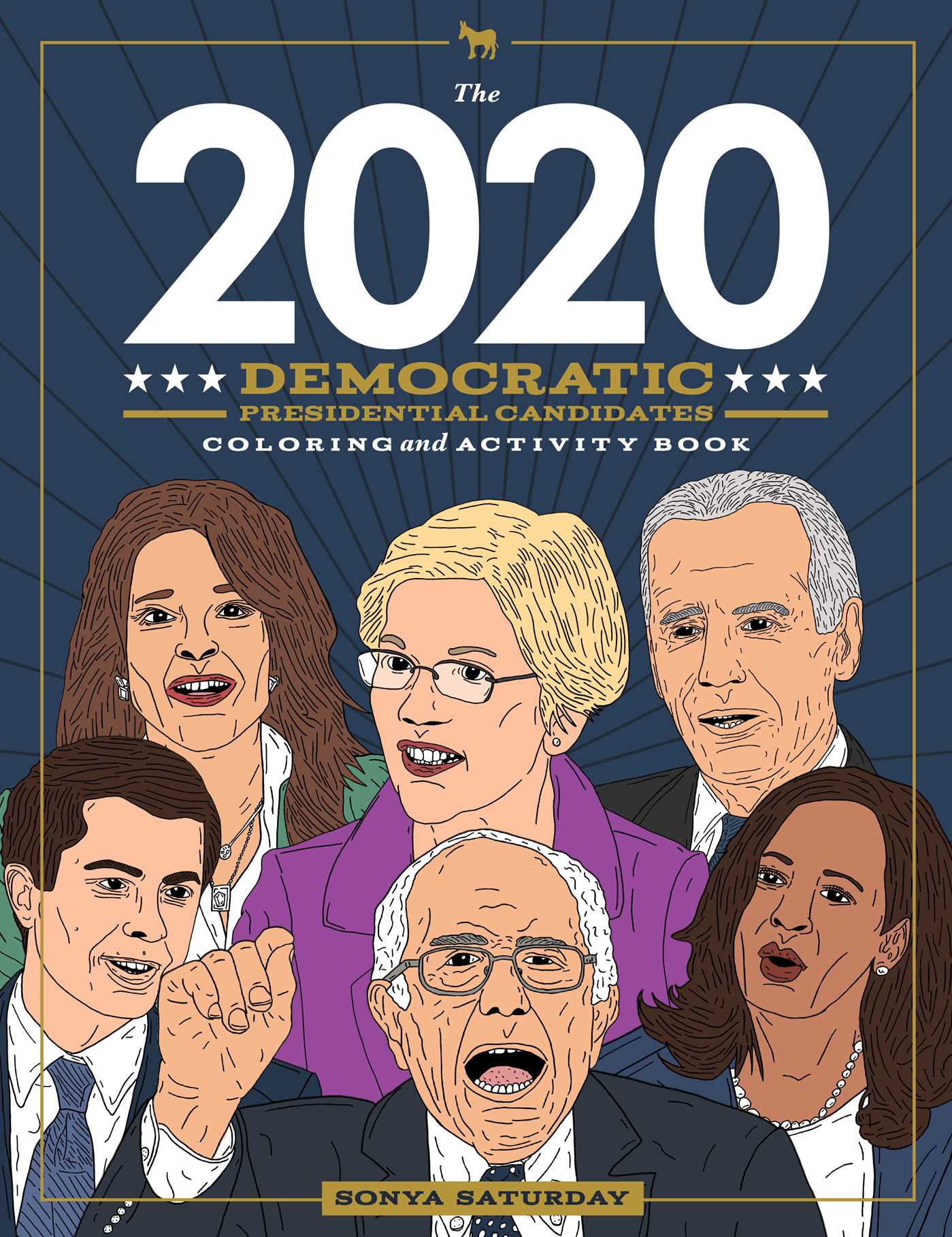 2020 Democratic Presidential Candidates Coloring and Activity Book