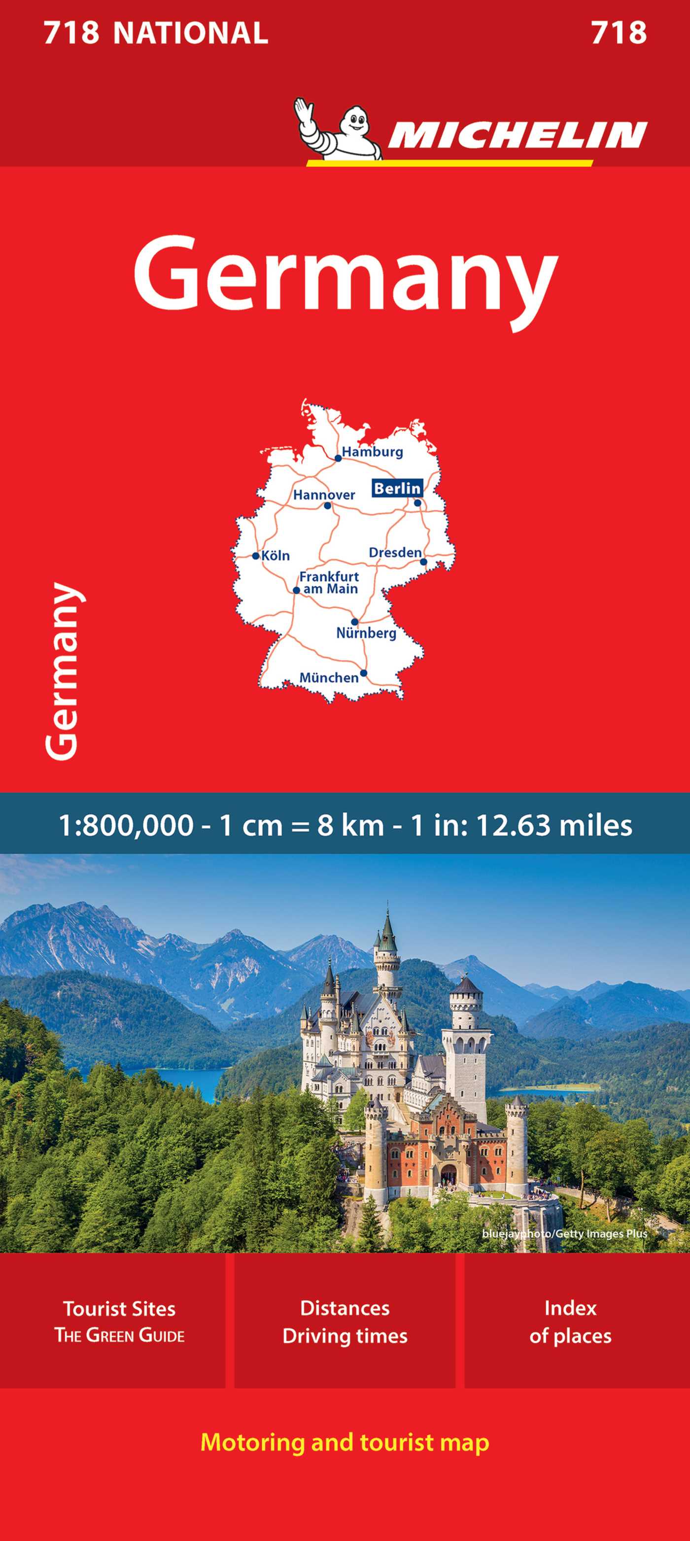 Michelin Germany Map 718